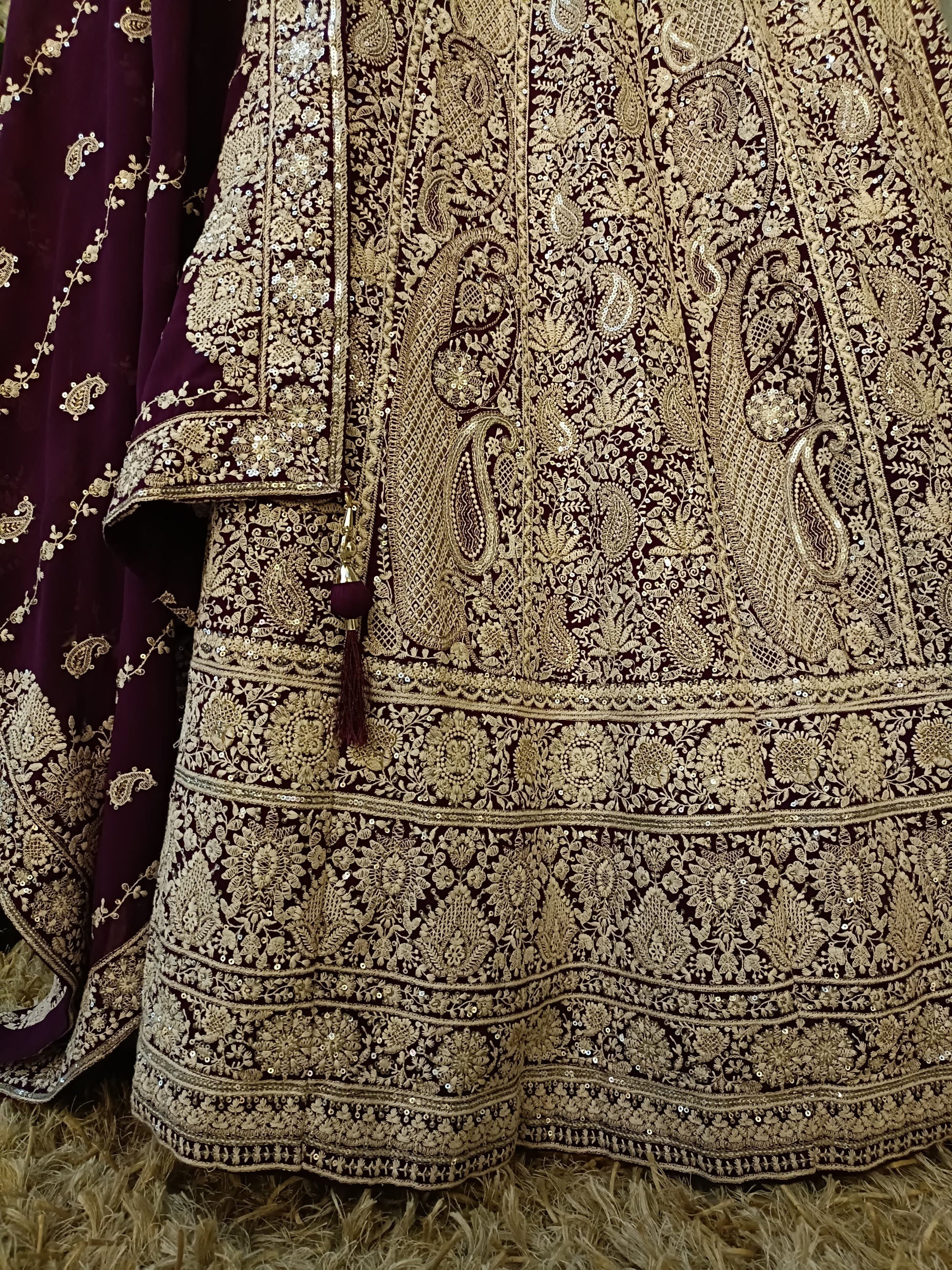 Sangeet wear silk fabric Lehenga choli