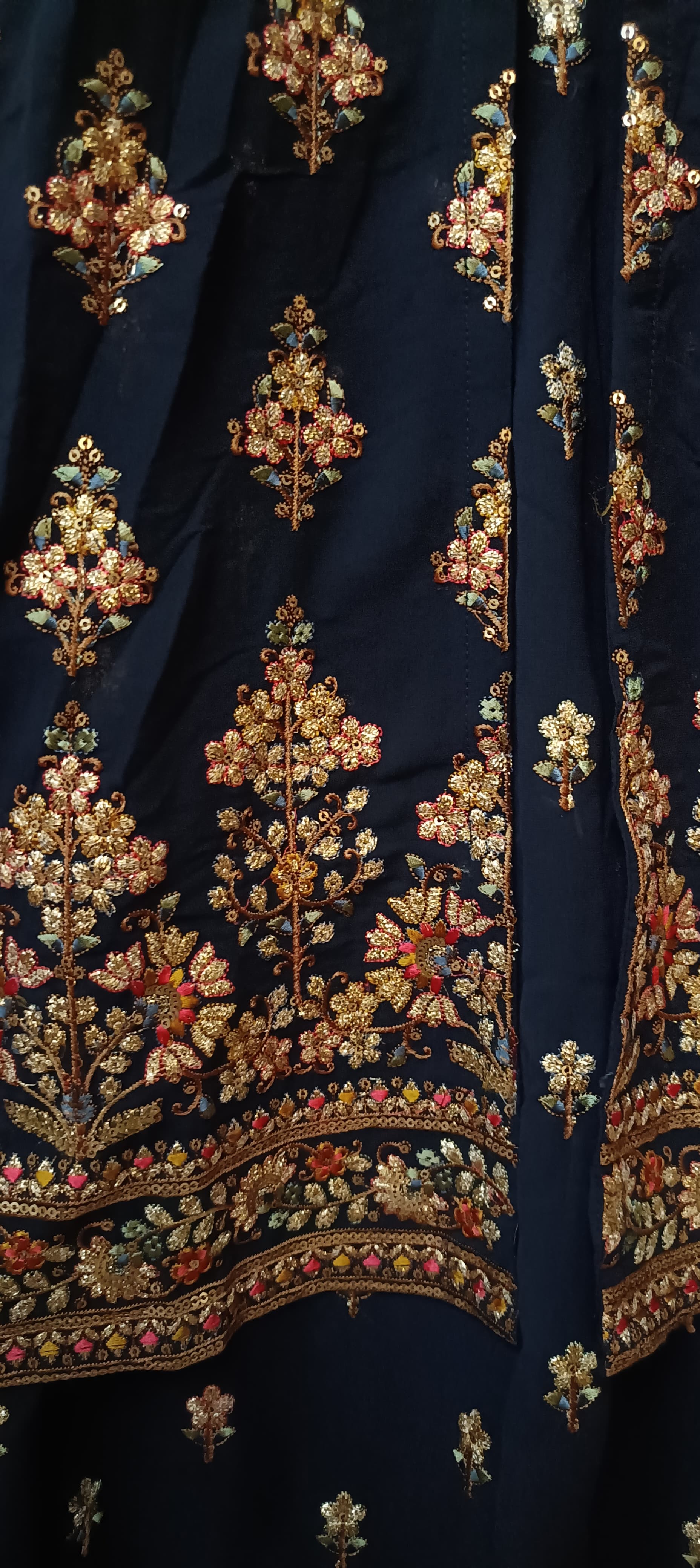 party wear plazo with kurta set