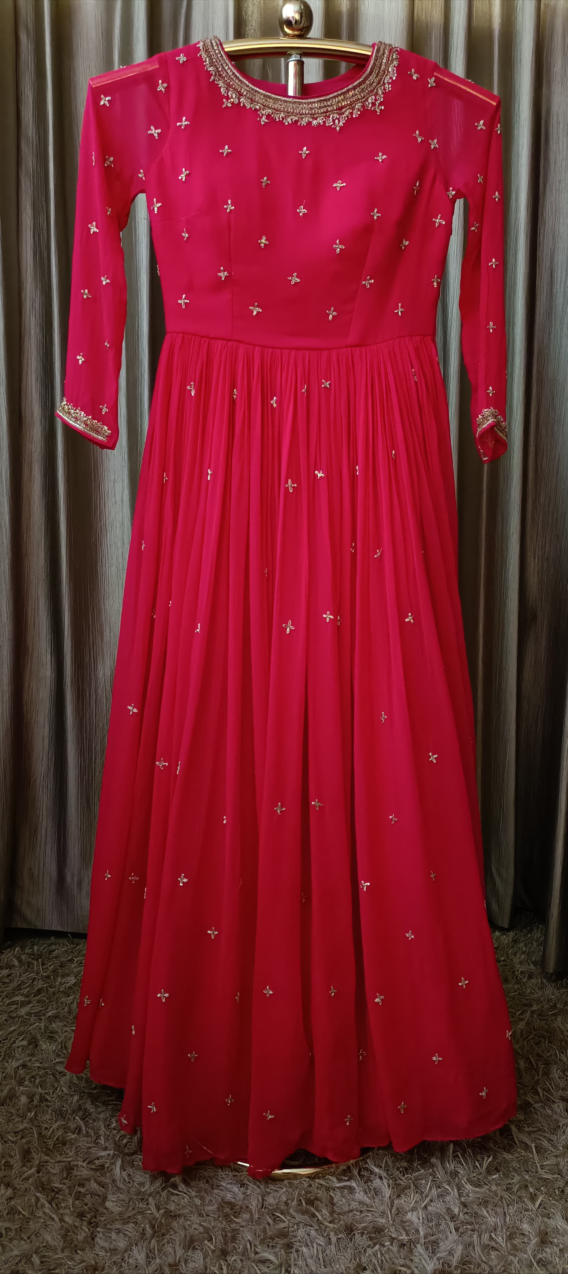 FESTIVAL,TRADITIONAL,SANGEET,MEHNDI,ROKA,FLOOR LENGTH,ANARKALI SUIT