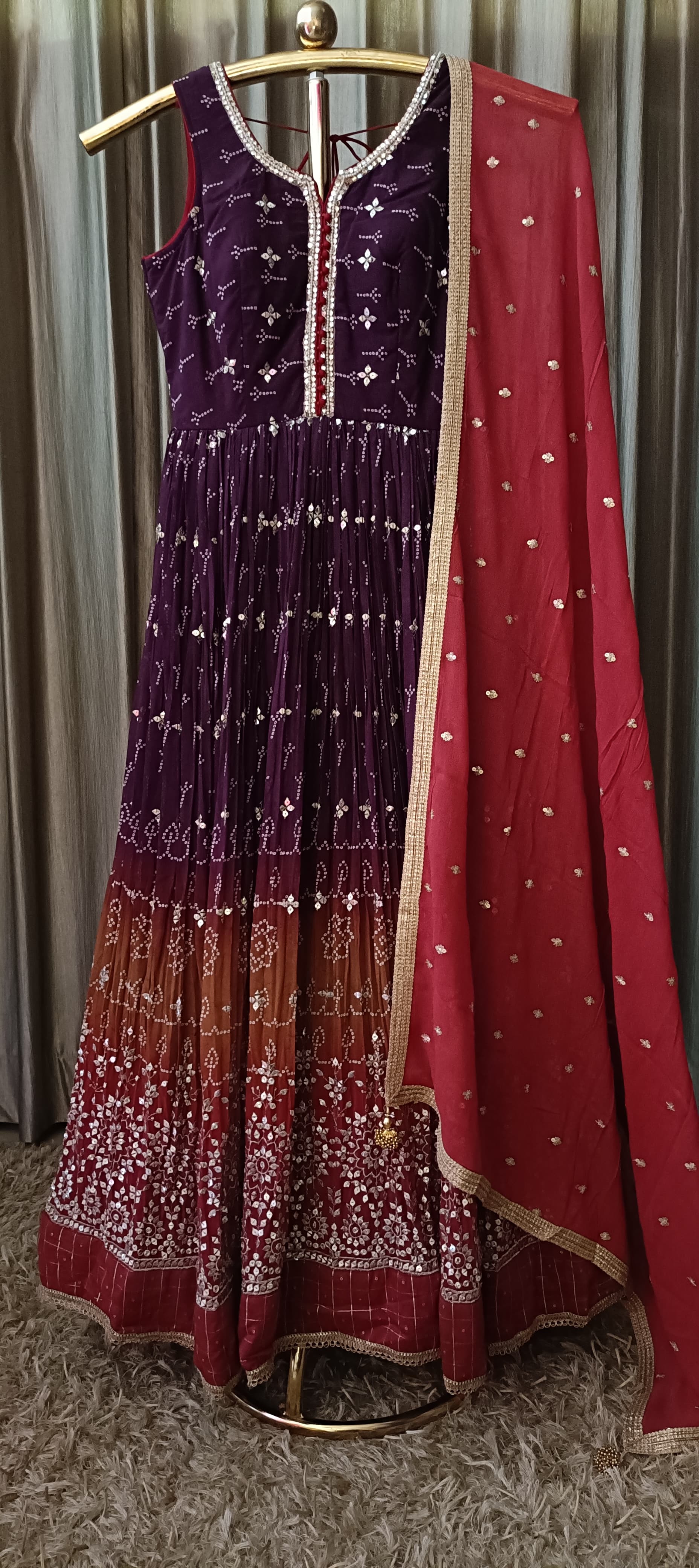 PARTY WEAR,FLOOR LENGTH,SANGEET,COCKTAIL,MEHNDI,ANARKALI SUIT