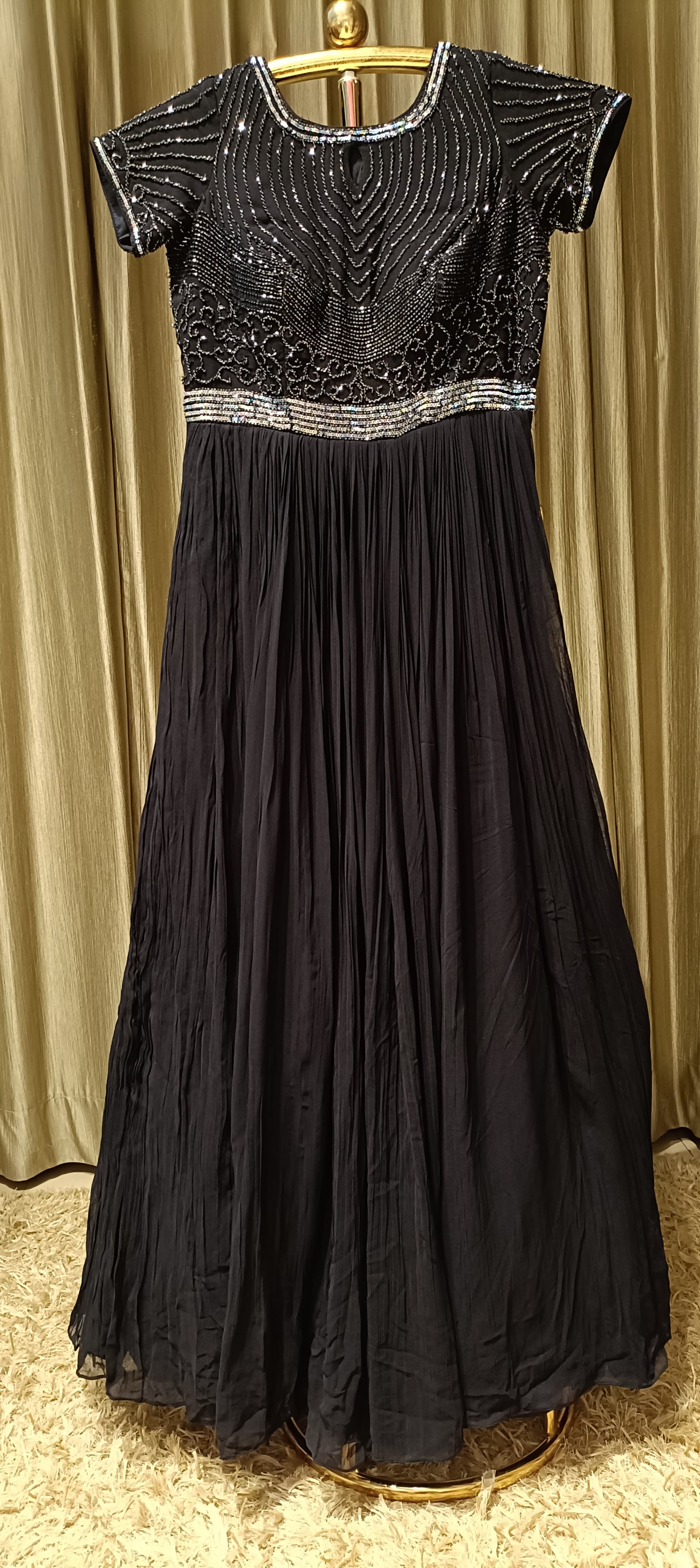GEORGETTE ANARKALI DRESS EVENING LOOK GOWN
