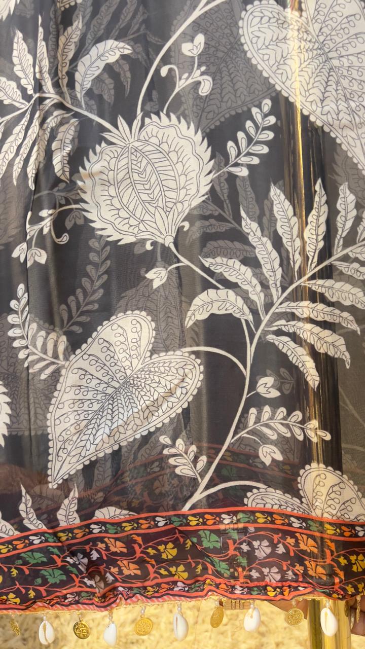 PARTY WEAR & COCKTAIL FLORAL PRINT DRESS MATERIAL