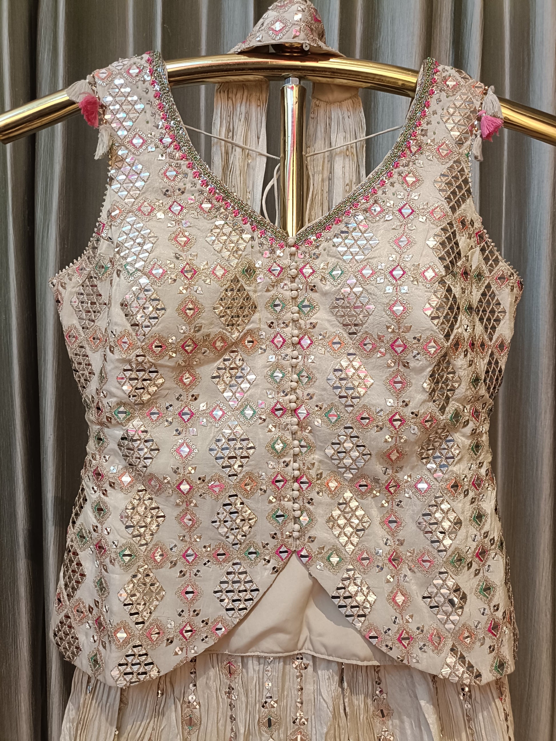 PARTY WEAR,SANGEET,FUNCTIONAL,TISSUE,INDO-WESTERN PALAZZO,GHARARA