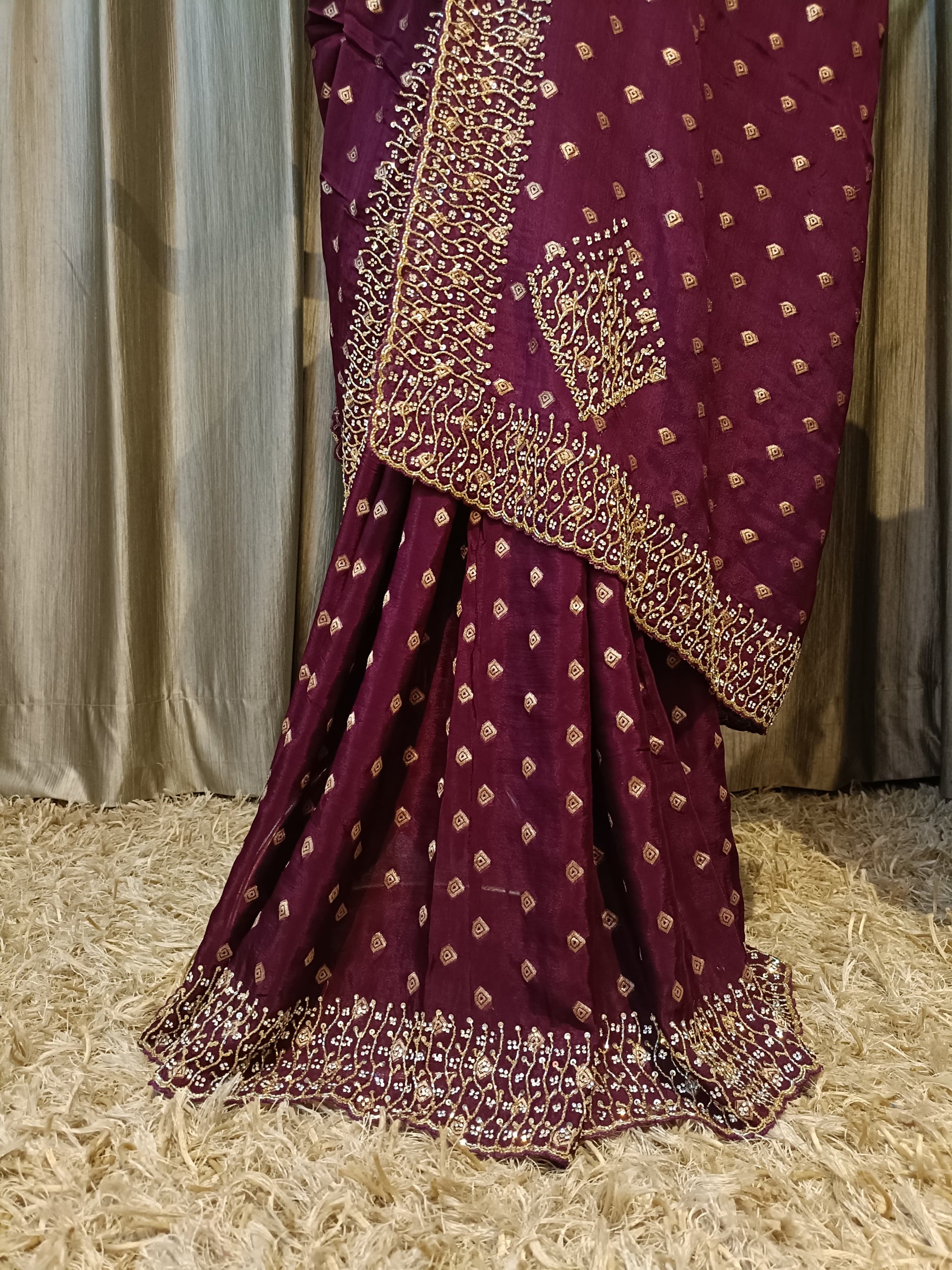PARTY WEAR,SANGEET & MEHNDI LOOK SAREE