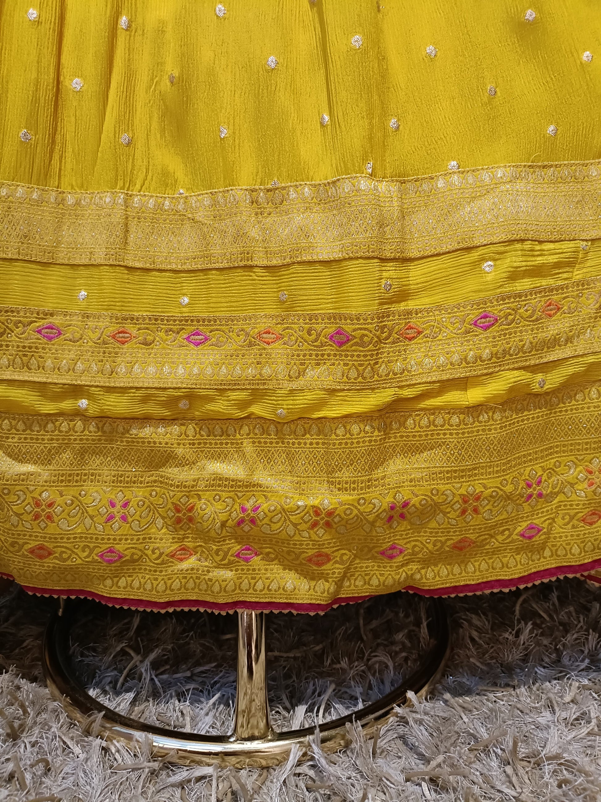 JACKET STYLE ANARKALI DRESS HALDI CEREMONEY,FESTIV OCCASSION,