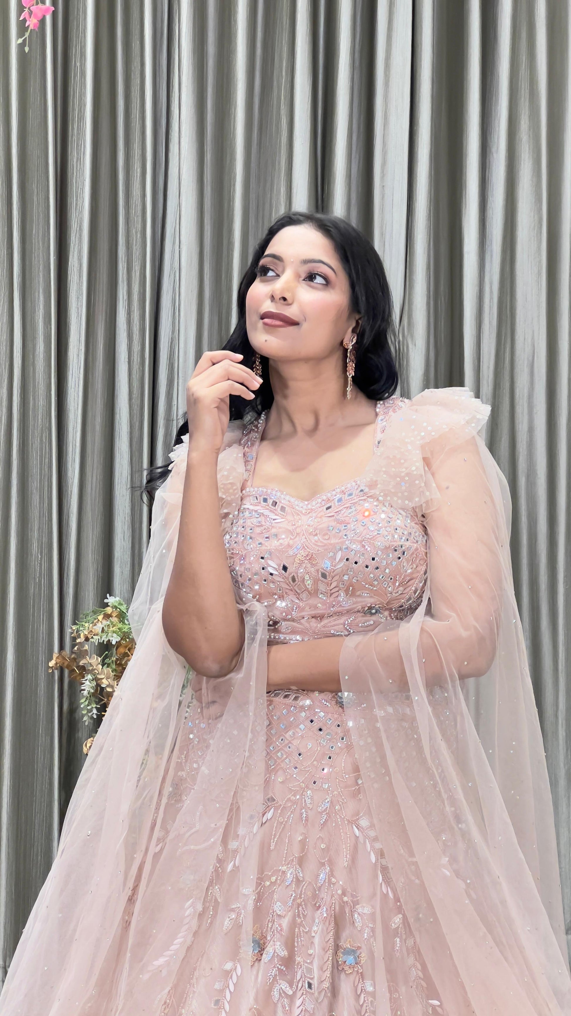 RECEPTION,ENGAGEMENT DESIGNER WEAR LEHENGA CHOLI