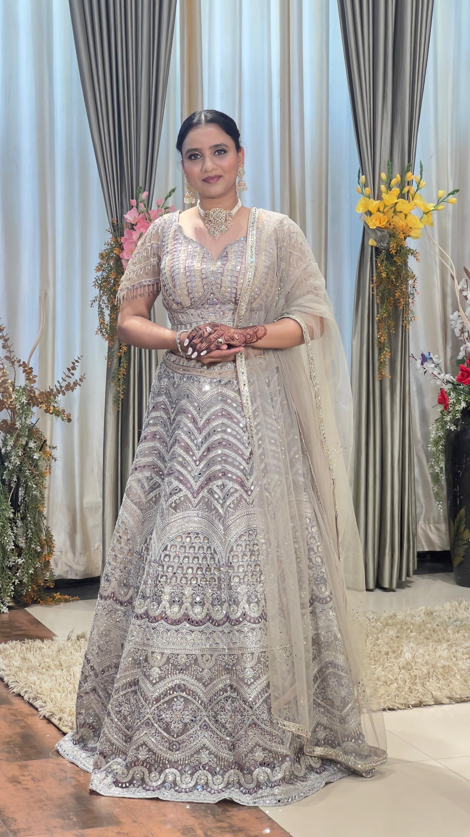 RECEPTION,ENGAGEMENT & WEDDING WEAR LEGENGA CHOLI