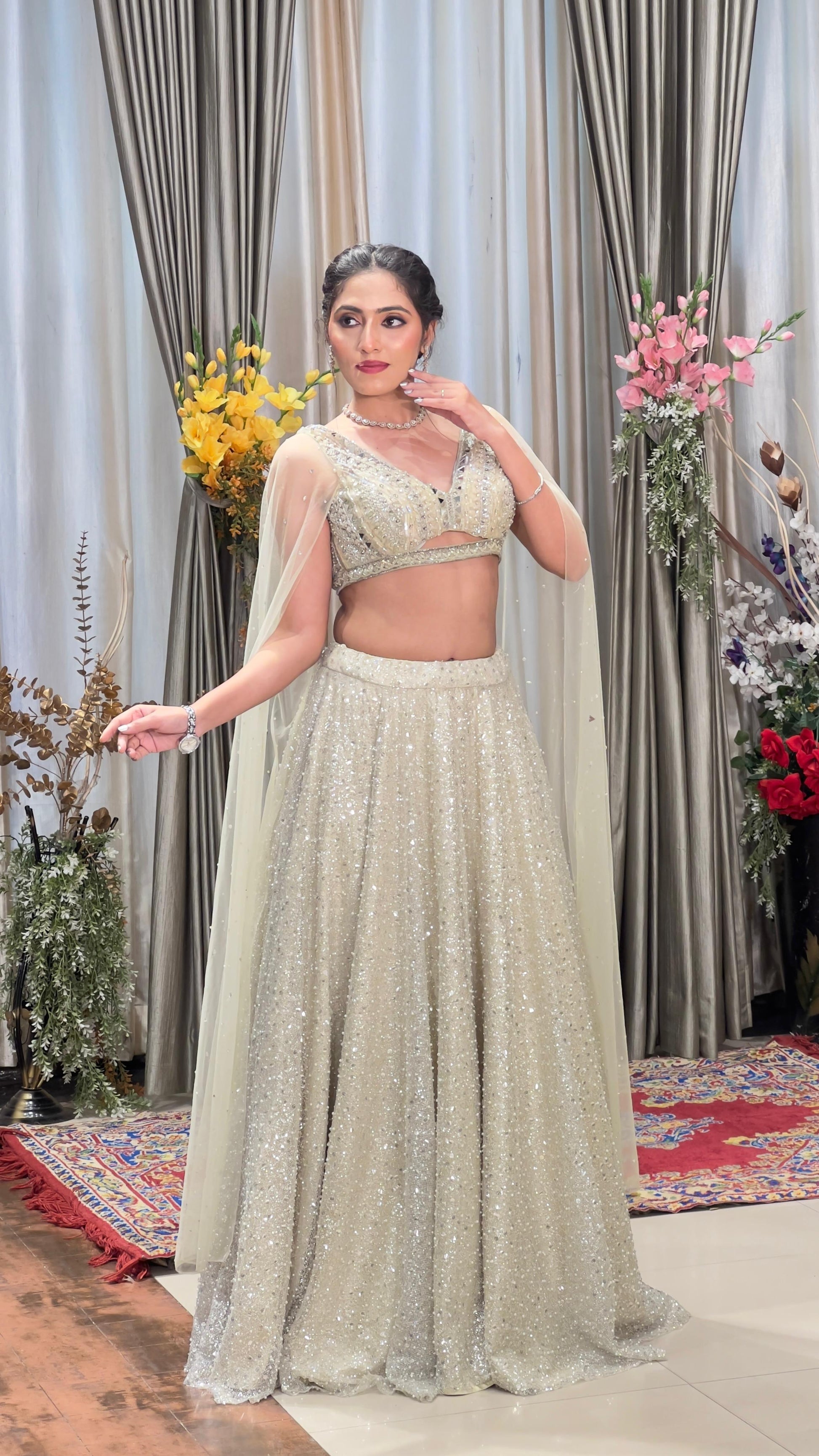 PARTY WEAR,COCKTAIL,SANGEET LEHENGA CHOLI