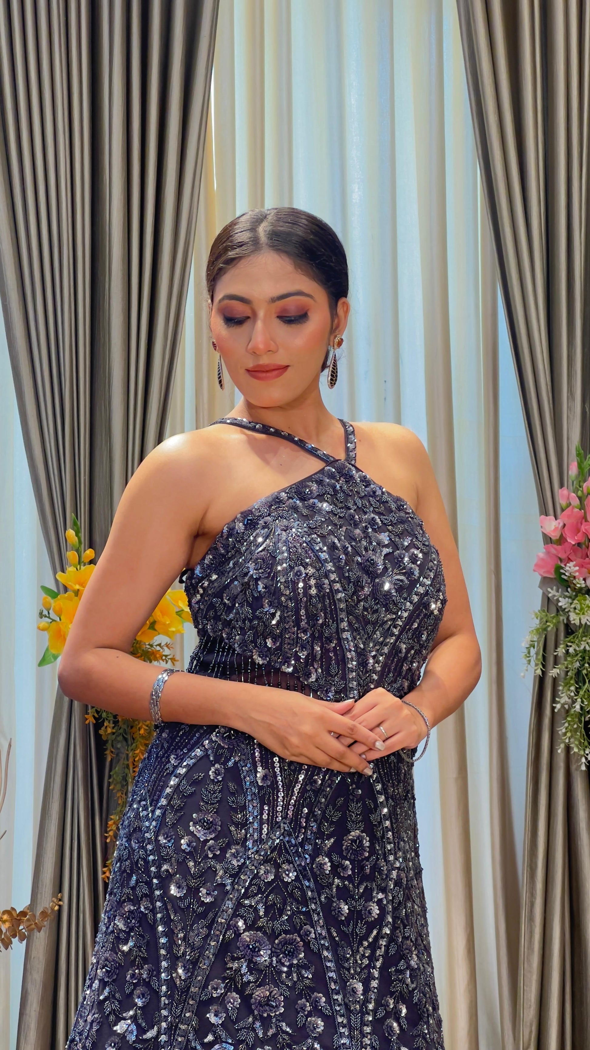 PARTY WEAR,COCKTAIL,RECEPTION,SANGEET BALL GOWN