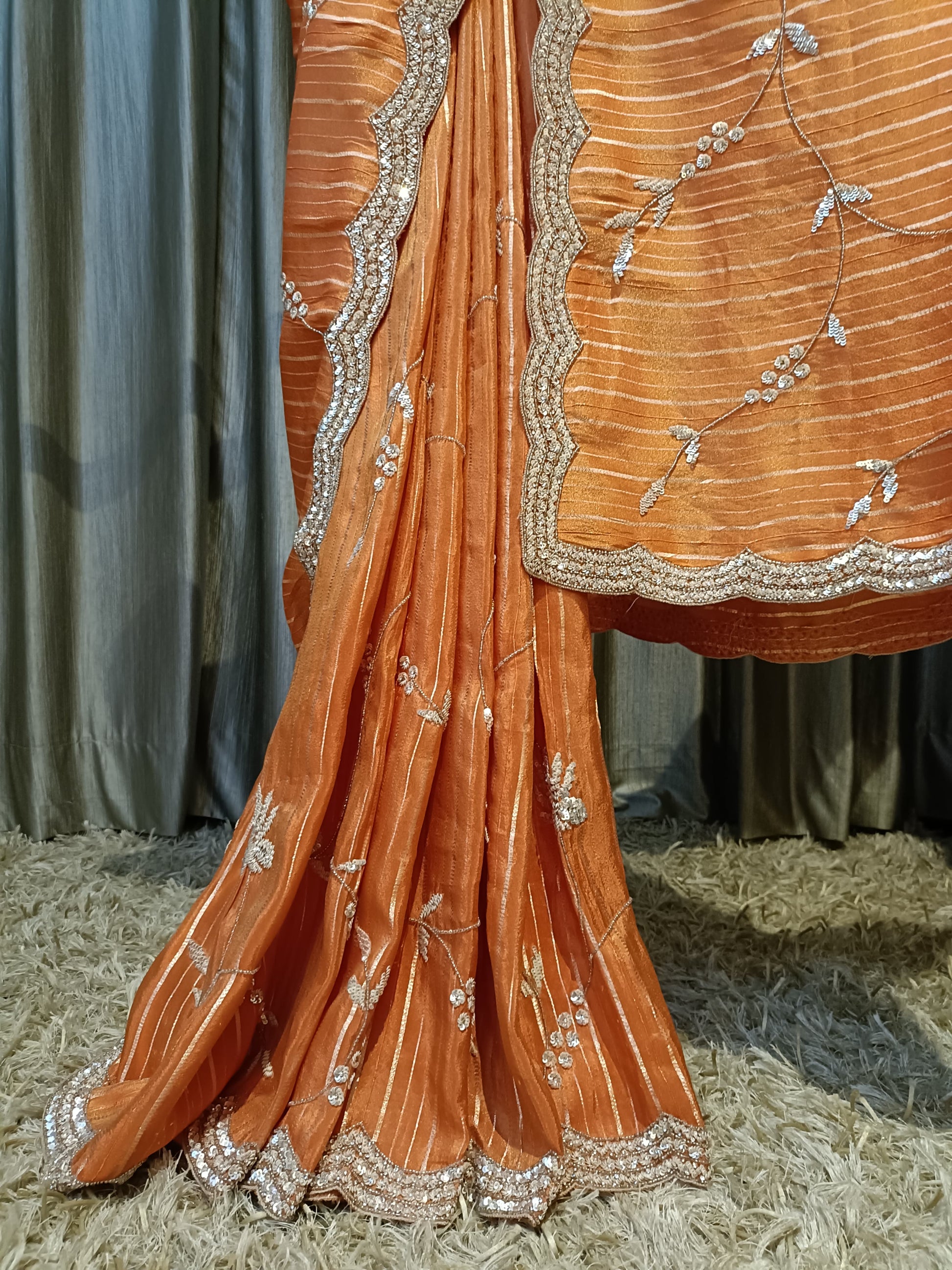 PARTY WEAR,FESTIVAL,TRADITIONAL,SANGEET LOOK SAREE