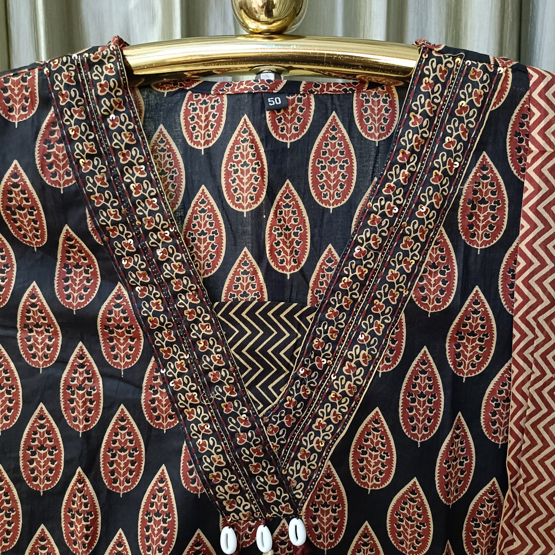 PRINTED A-LINE KURTA SET CASUAL,DAILY WEAR