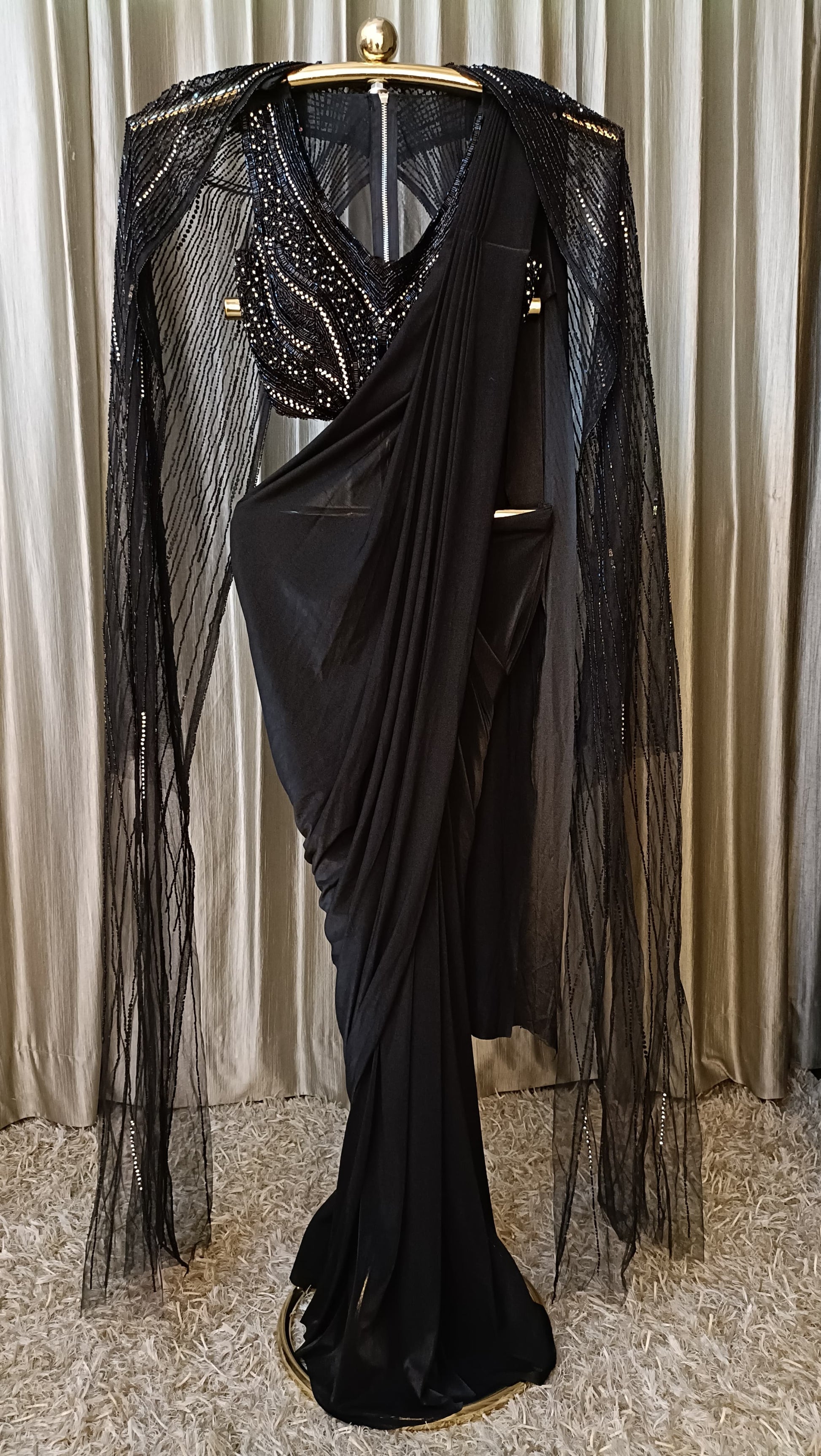 READY TO WEAR SAREE,EVENING EVENT,PARTIES,RECEPTION,COCKTAIL ,FESTIVE OCCASSION