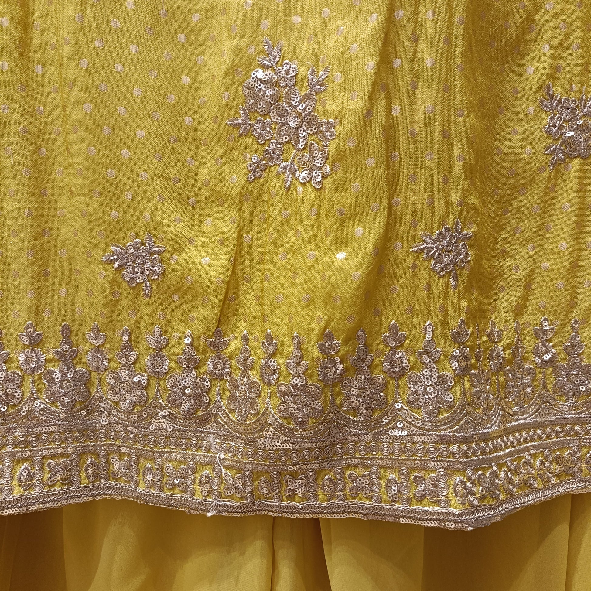 PALAZZO SET HALDI,MEHNDI FESTIVE OCCASSION PARTY WEAR