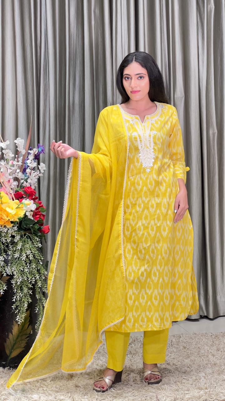 DAILY CASUAL PARTY WEAR KURTA SET