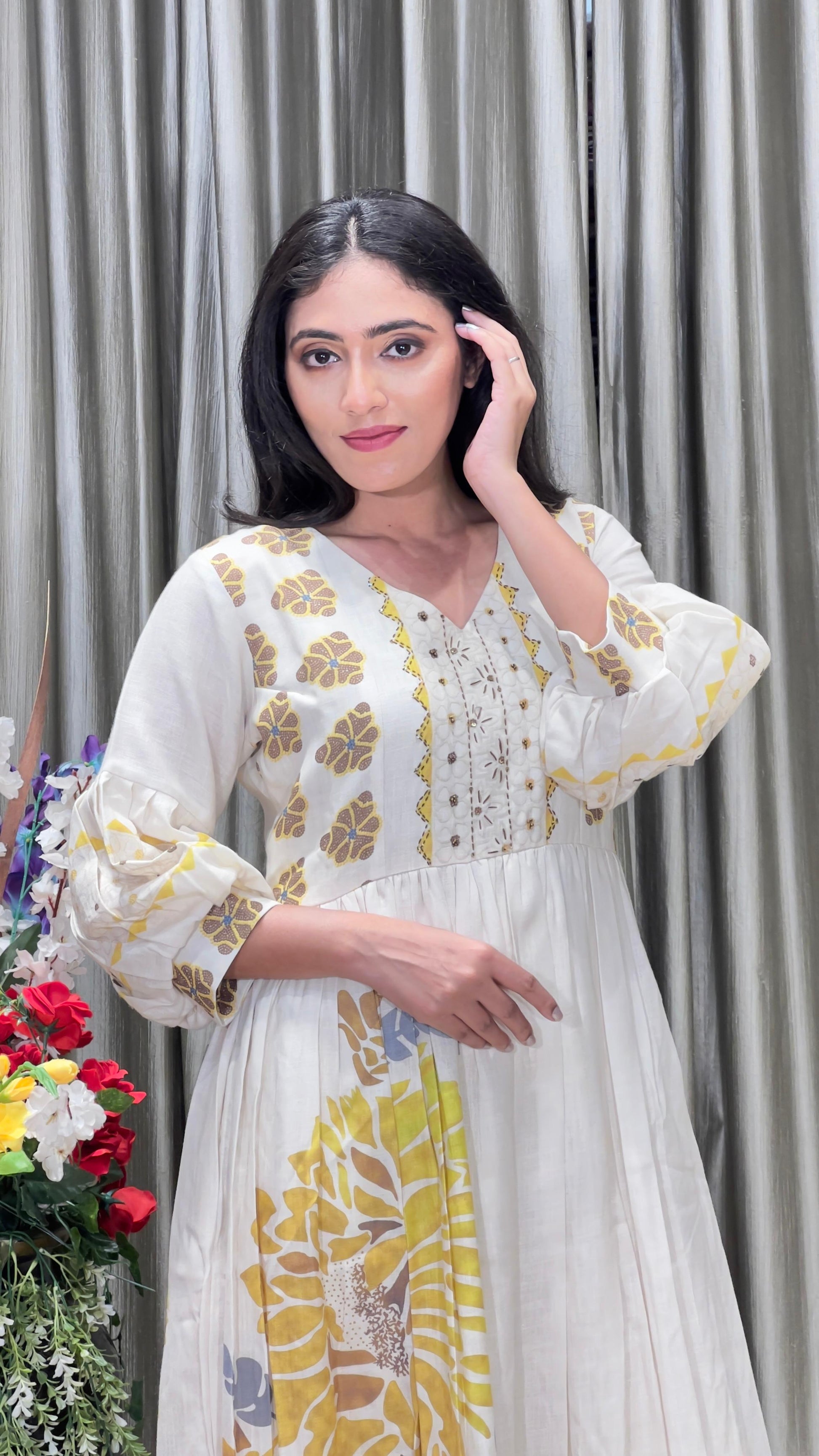 MIDI LENGTH WESTERN KURTI