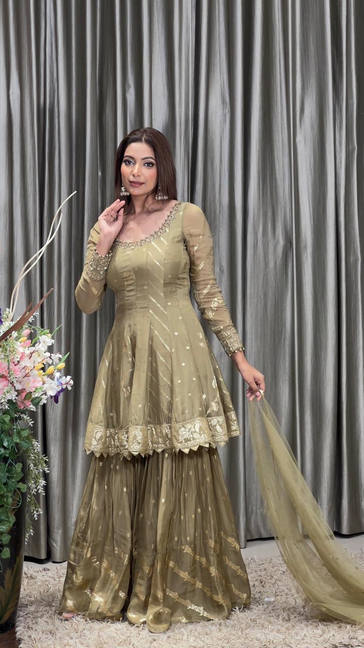 PALAZZO SET SANGEET,MEHNDI,RECEPTION,FESTIVE OCCASSION OUTFIT