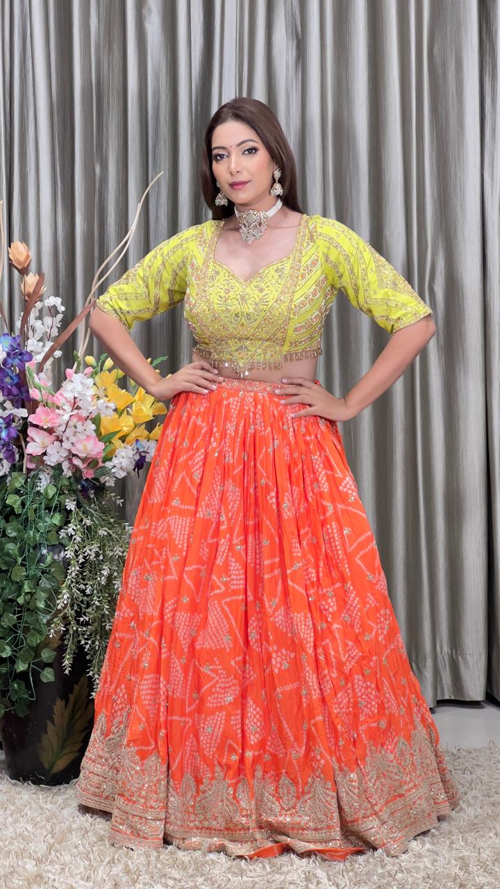 LEHENFGA CHOLI SANGEET, MEHNDI, HALDI, PARTY WEAR