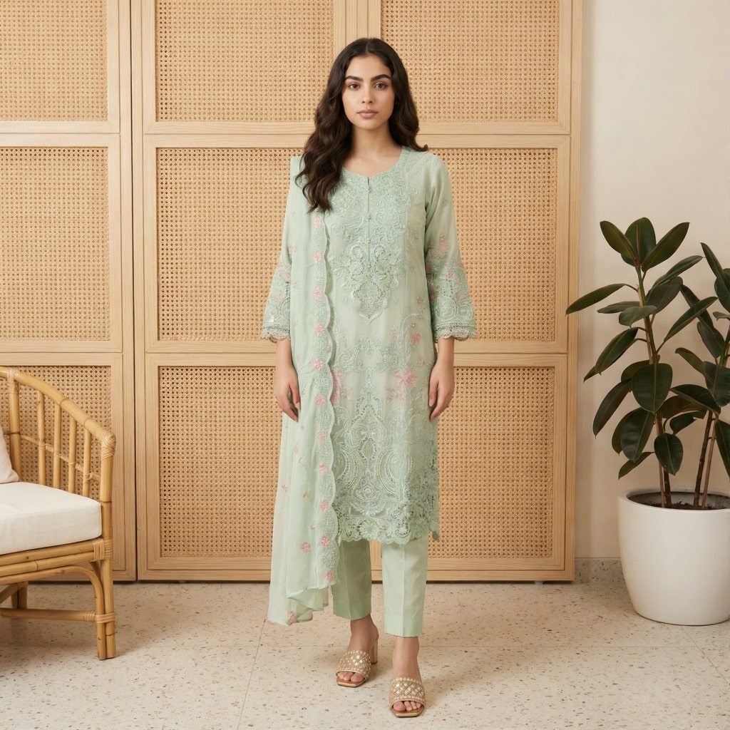 PAKISTANI DRESS PARTY WEAR