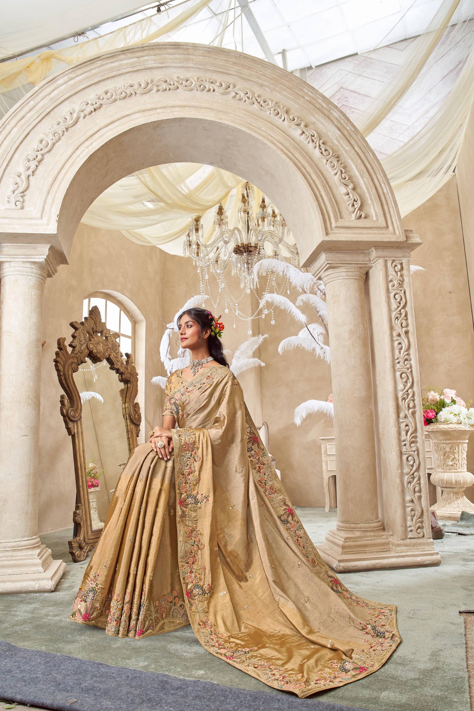 WEDDING PARTY WEAR SAREE