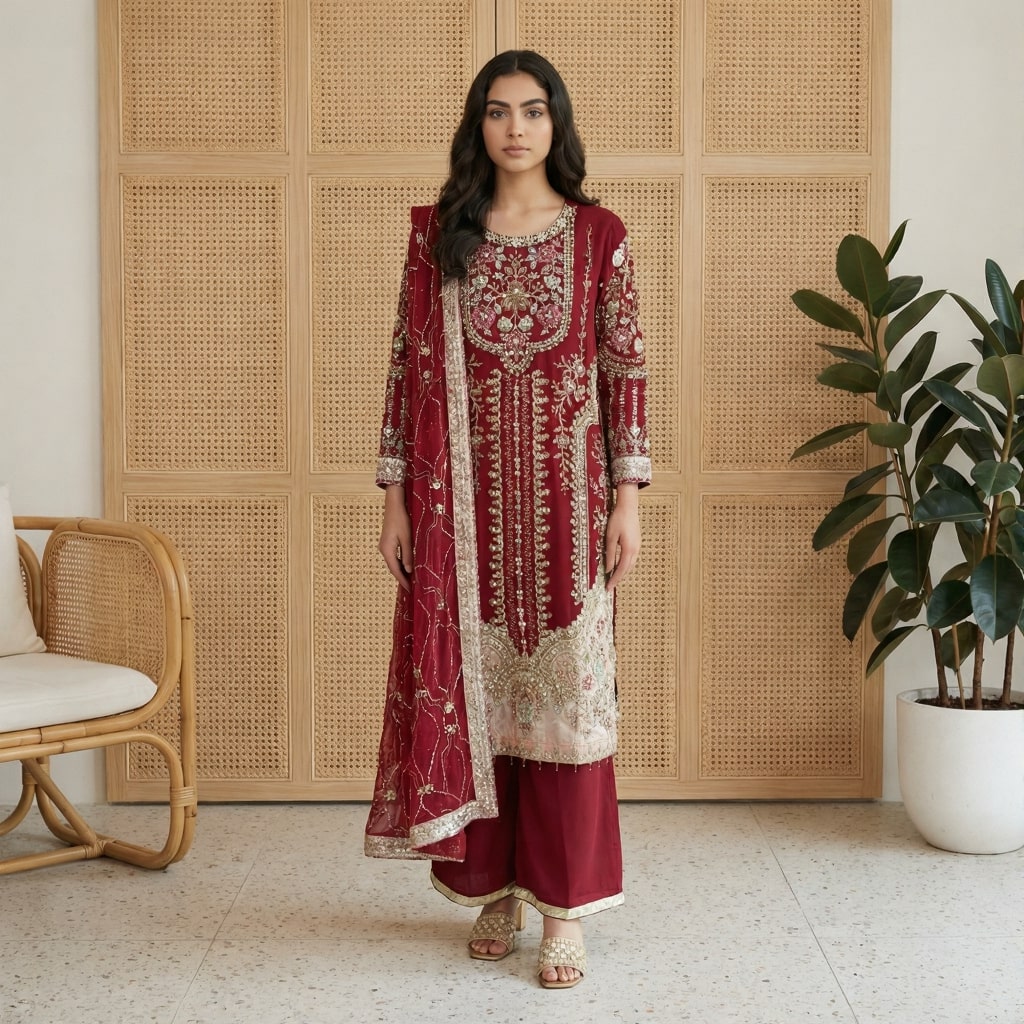 PAKISTANI PARTY WEAR DRESS
