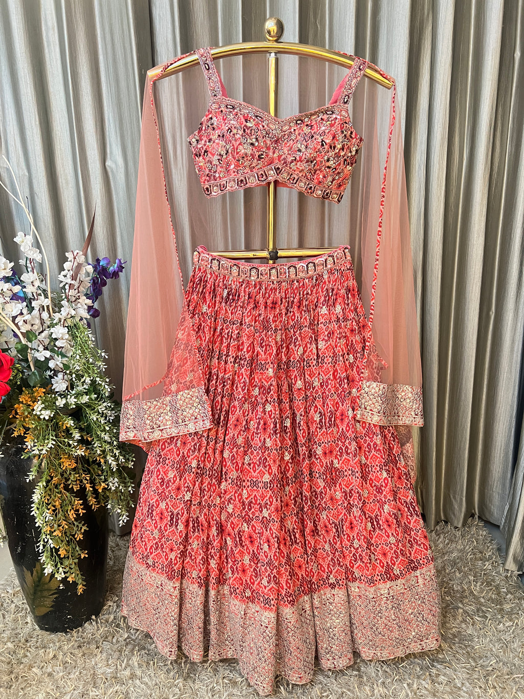 PRINTED LEHENGA CHOLI