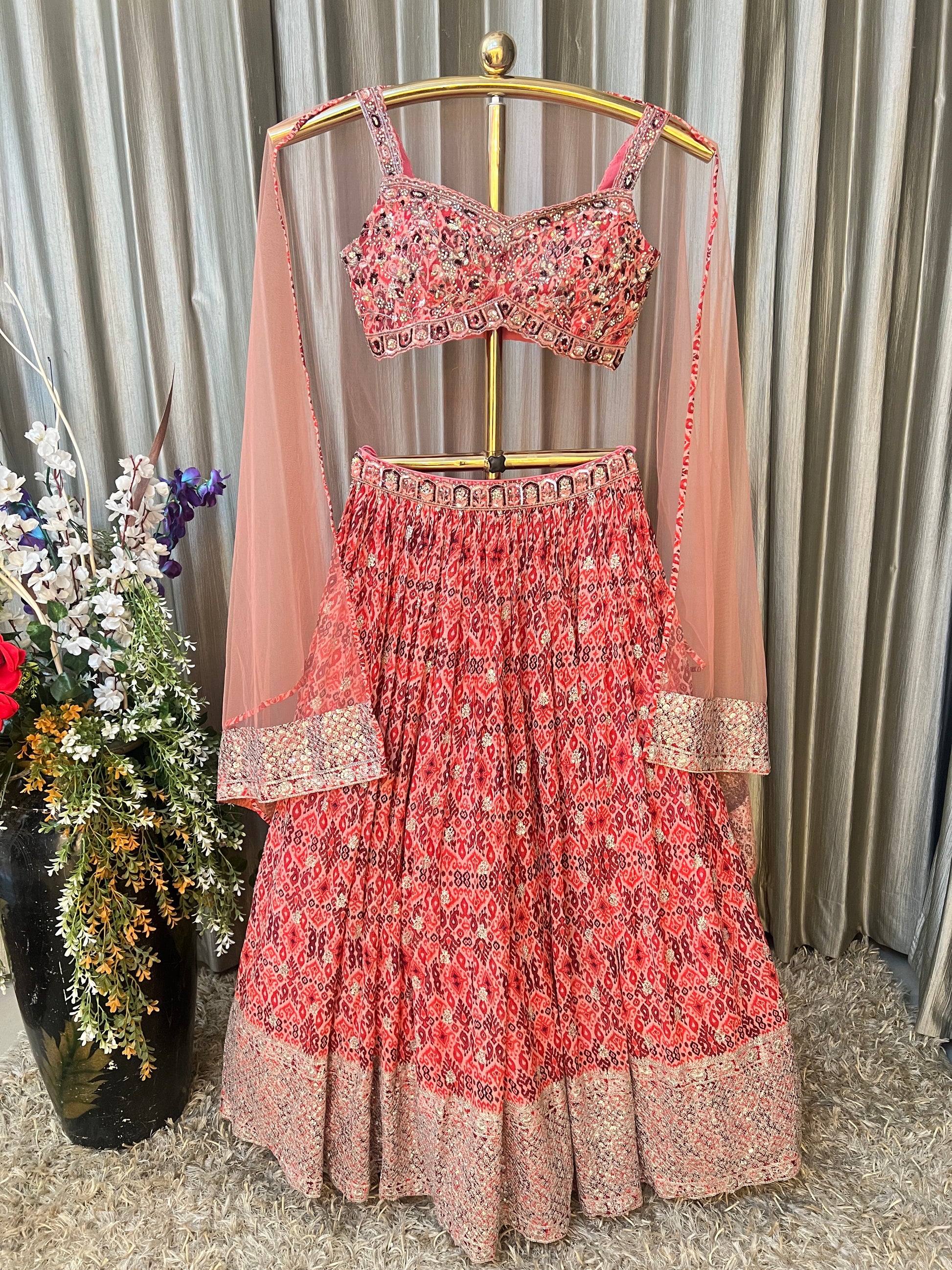 PRINTED LEHENGA CHOLI