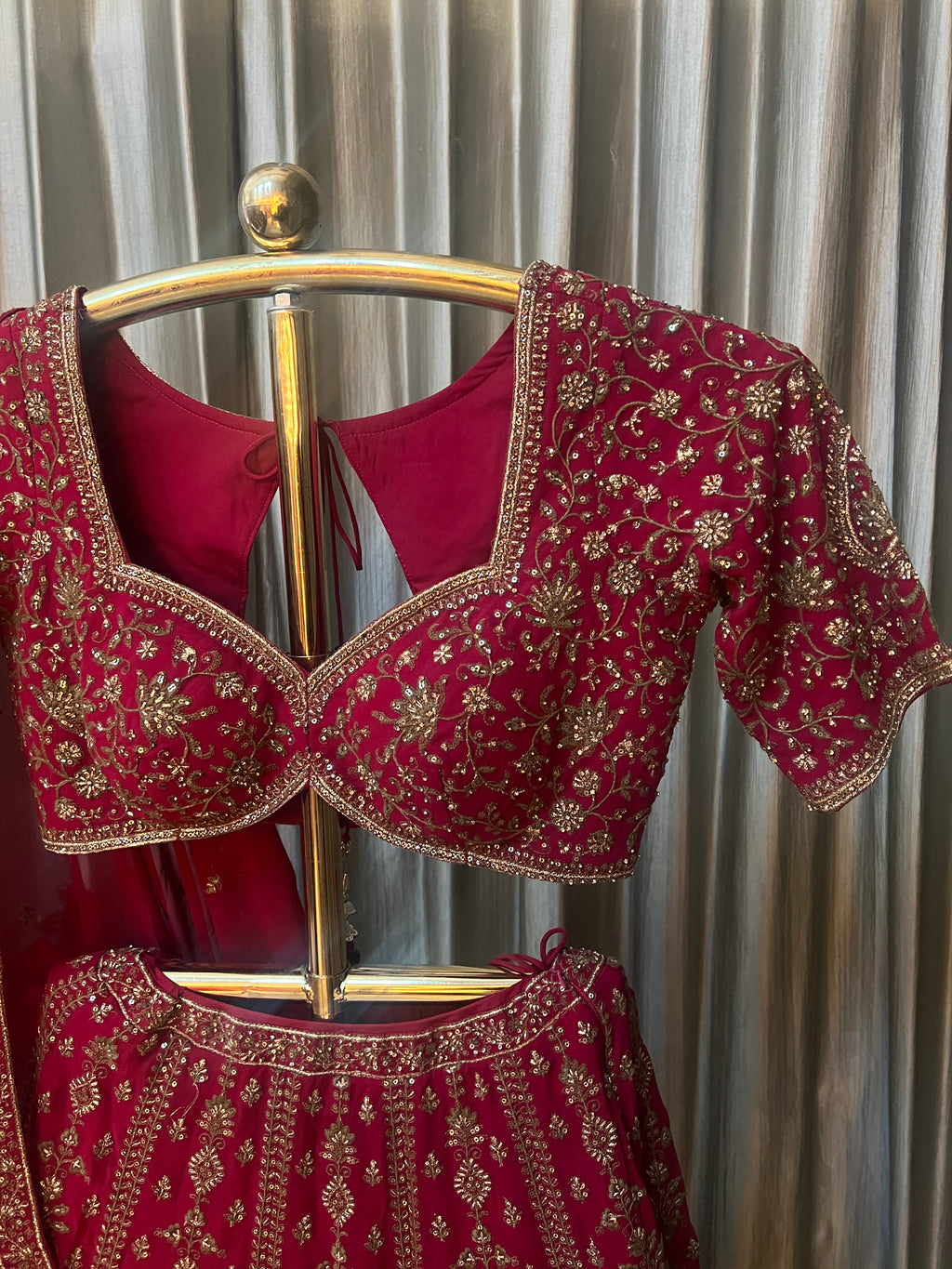 Wedding Thread Traditional Wear Lehenga choli