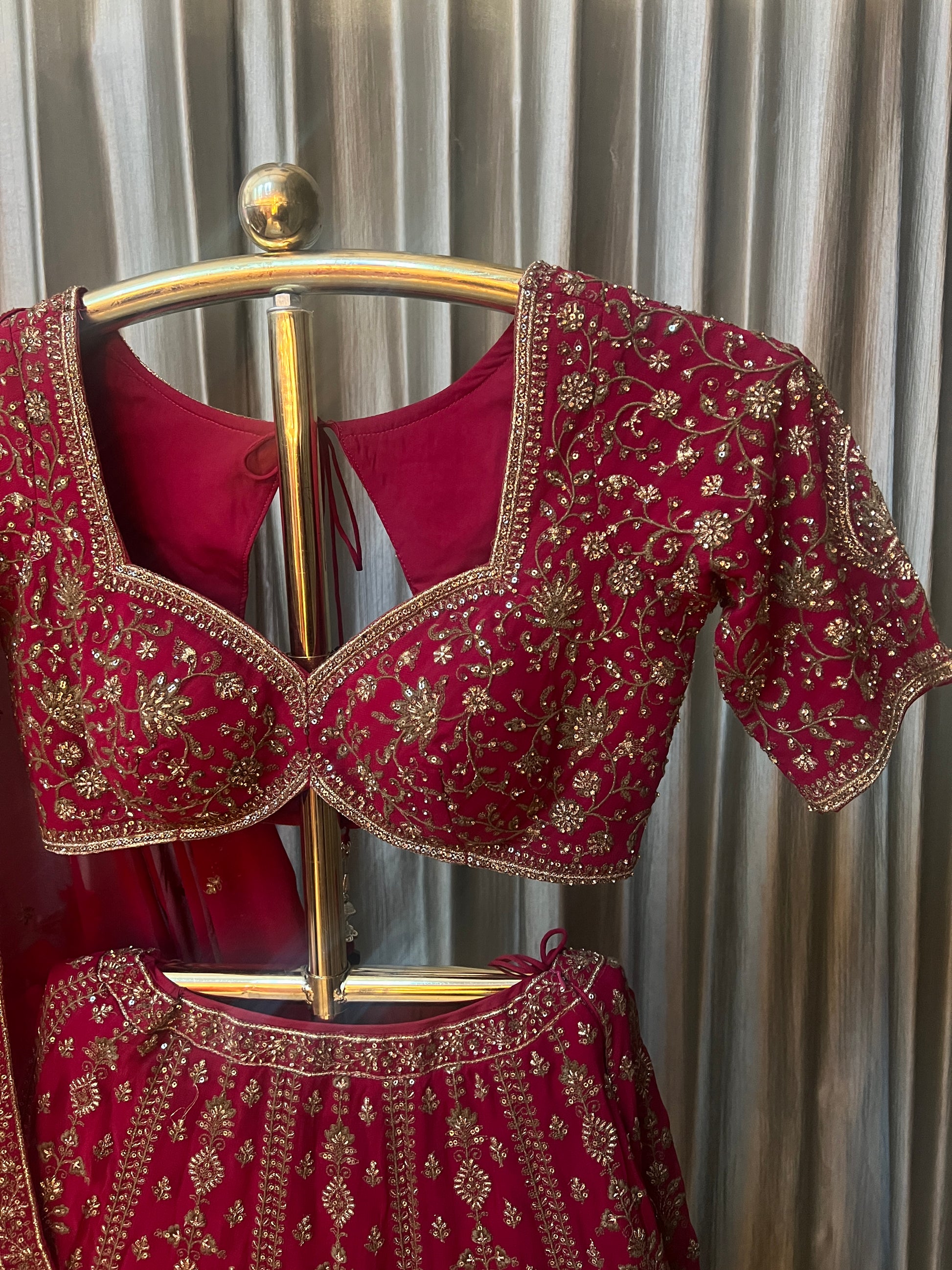 Wedding Thread Traditional Wear Lehenga choli