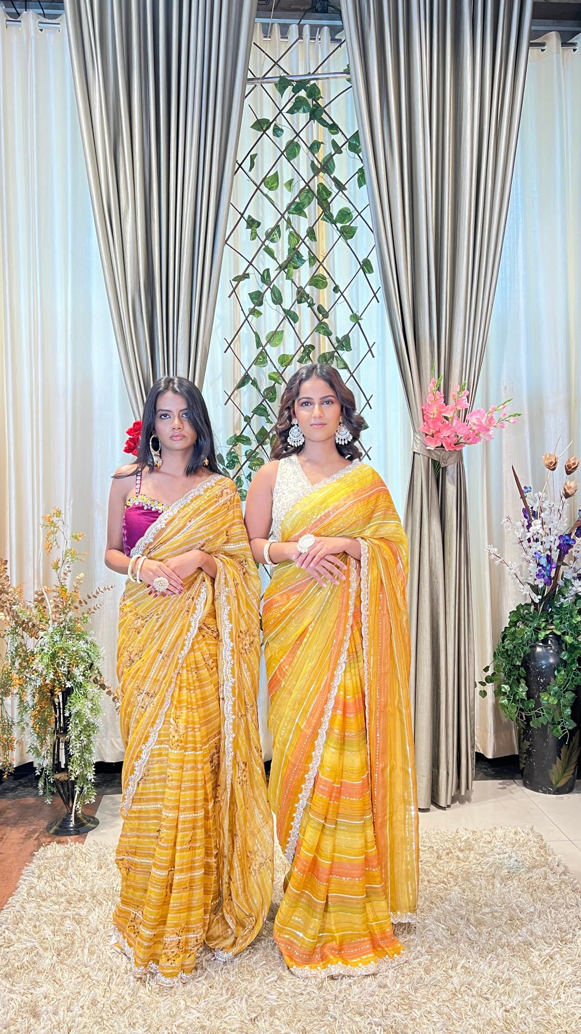 HALDI OCCASSION PARTY WEAR SAREE