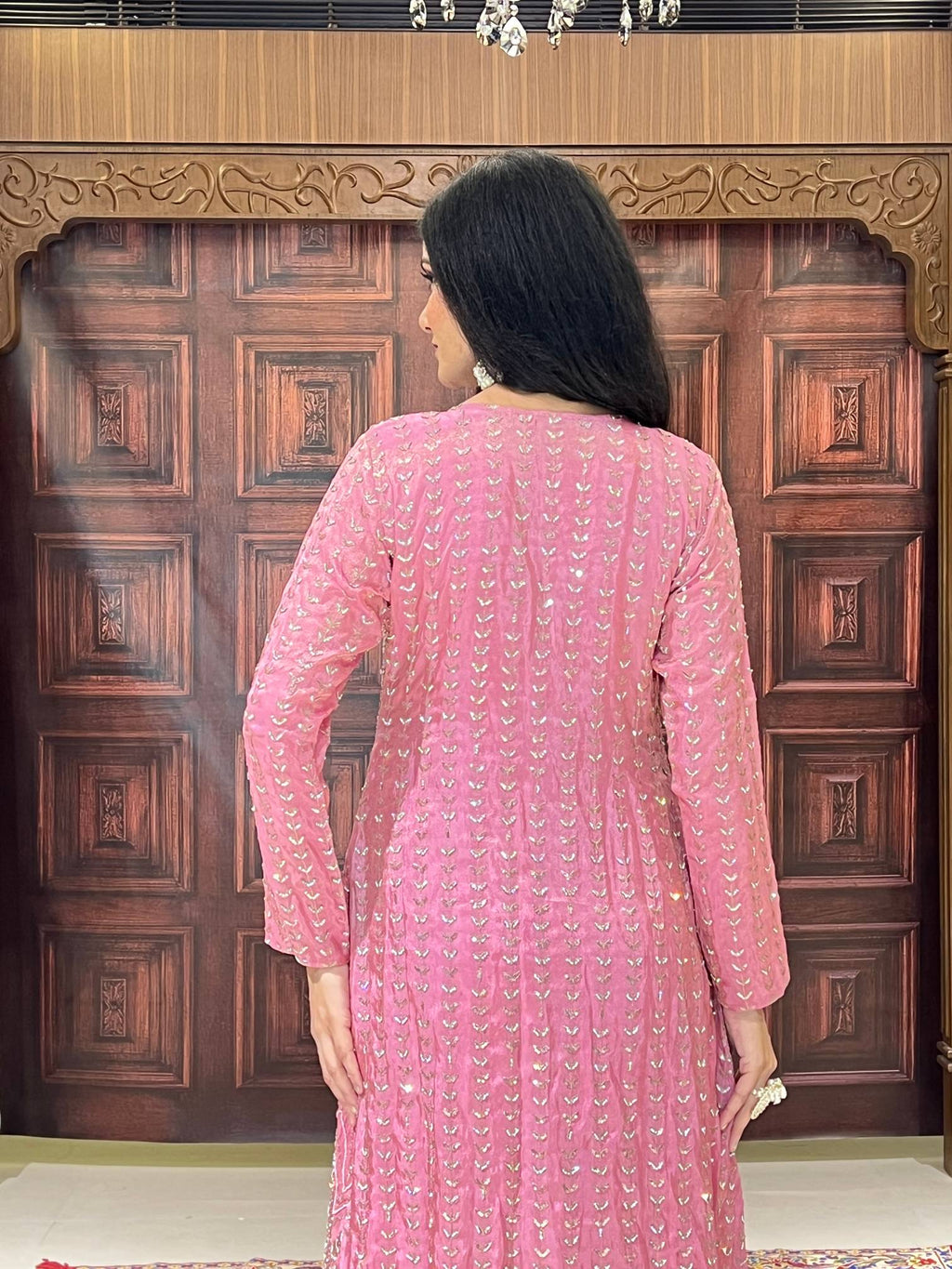 INDO-WESTERN STRAIGHT CUT OUTFIT