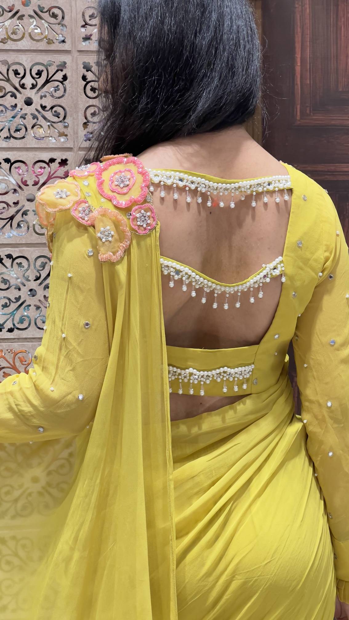INDO-WESTERN DRESS FESTIVE OCCASSION,WEDDING,SANGEET NIGHT OUTFIT