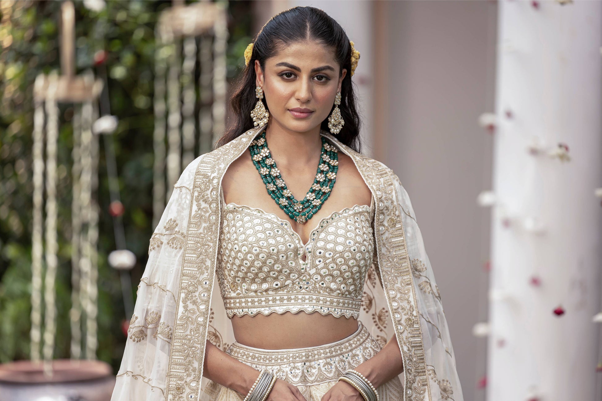 BANARSI SILK DESIGNER LEHENGA CHOLI WEDDING,RECEPTION,PARTY WEAR OUTFIT