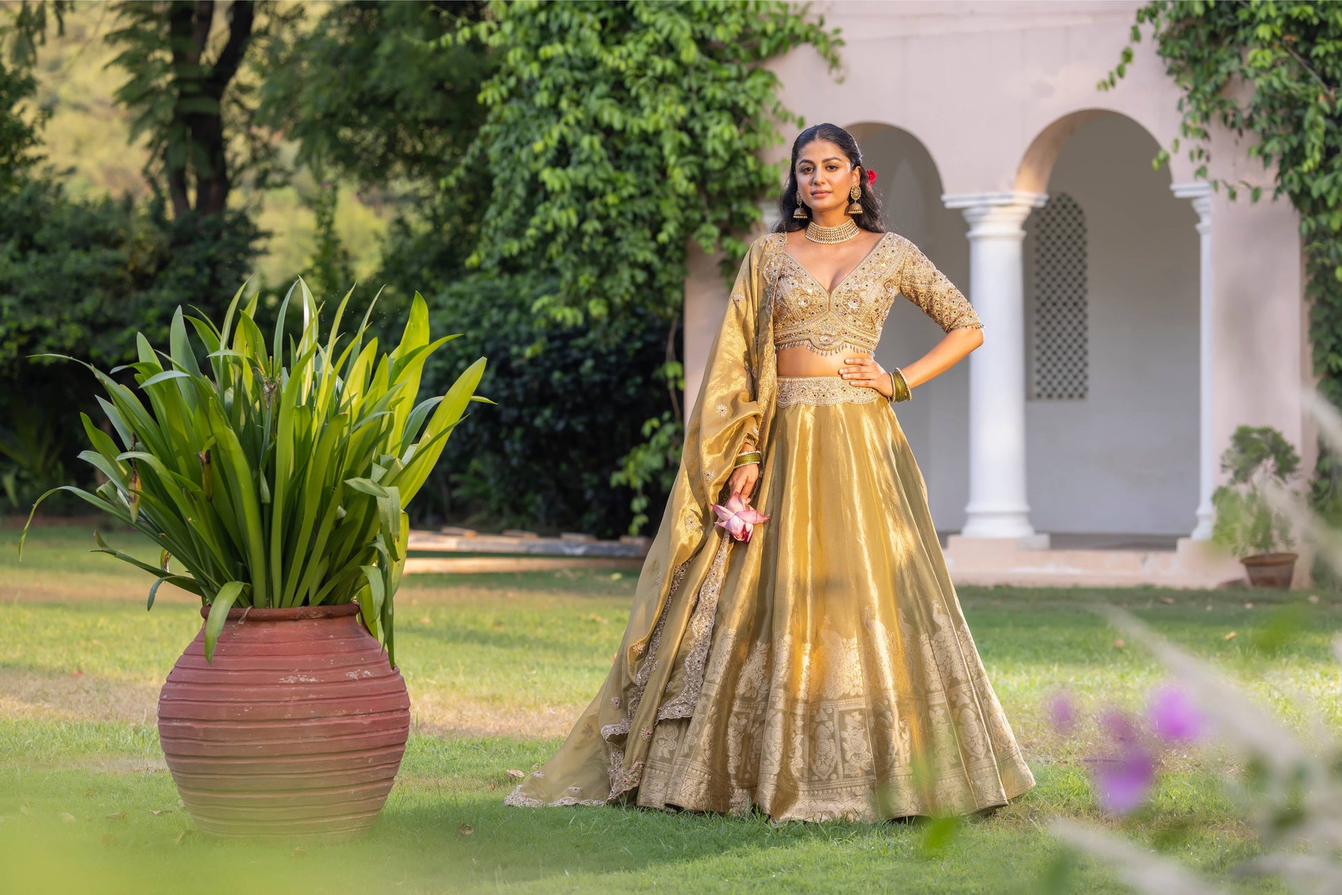 BANARSI SILK BRIDAL LEHENGA CHOLI, SIDER ,RECEPTION,FUNCTIONAL PARTY WEAR