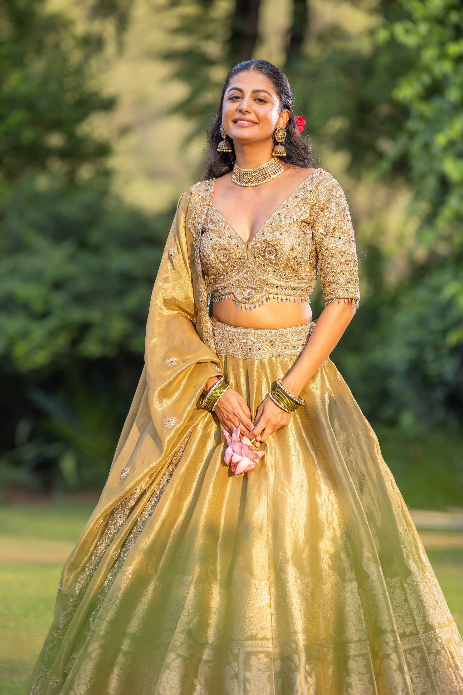 BANARSI SILK BRIDAL LEHENGA CHOLI, SIDER ,RECEPTION,FUNCTIONAL PARTY WEAR