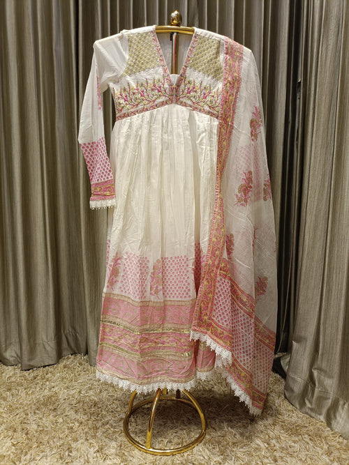 A-line casual wear cotton kurti