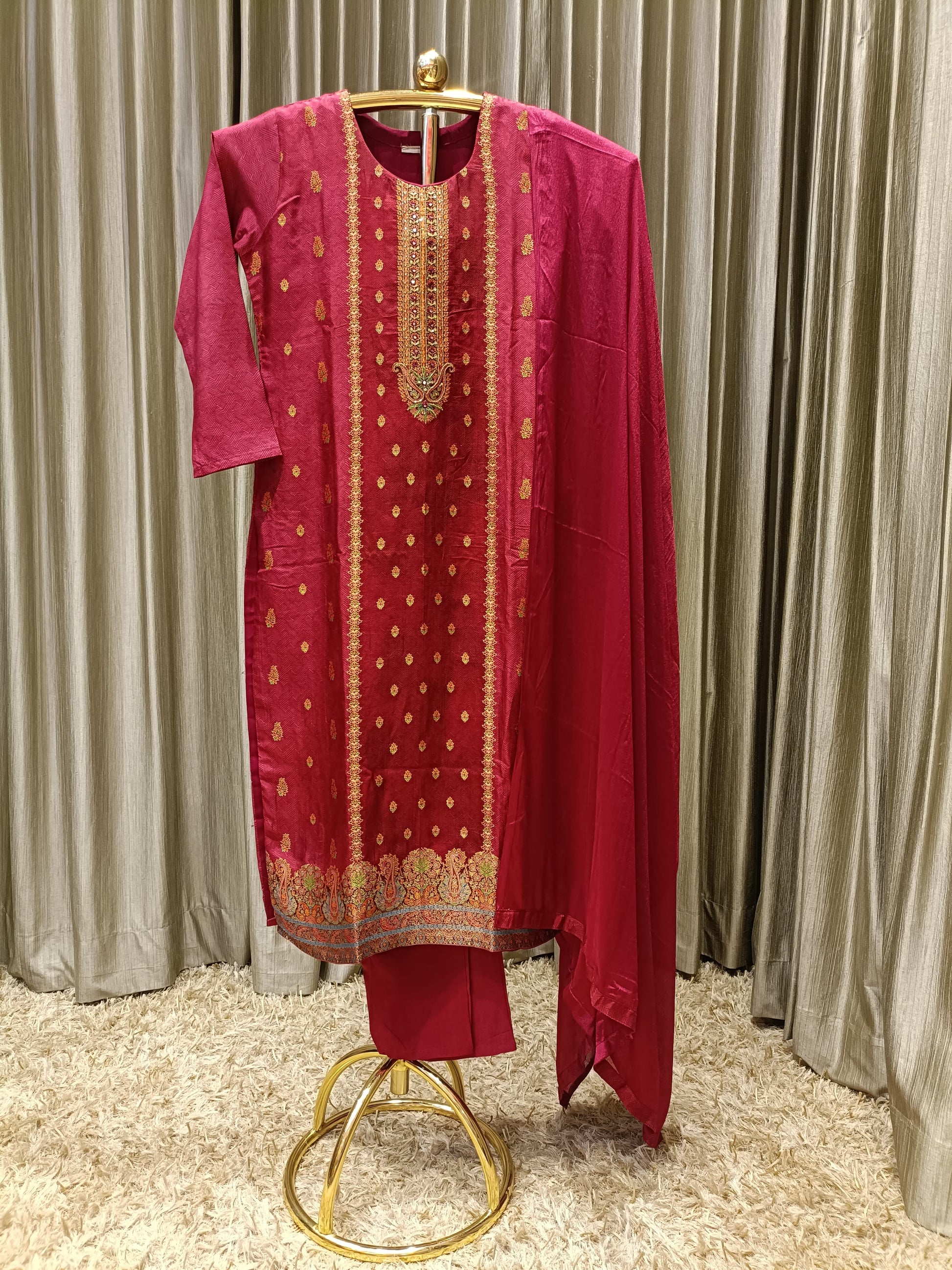 semi party wear kurti