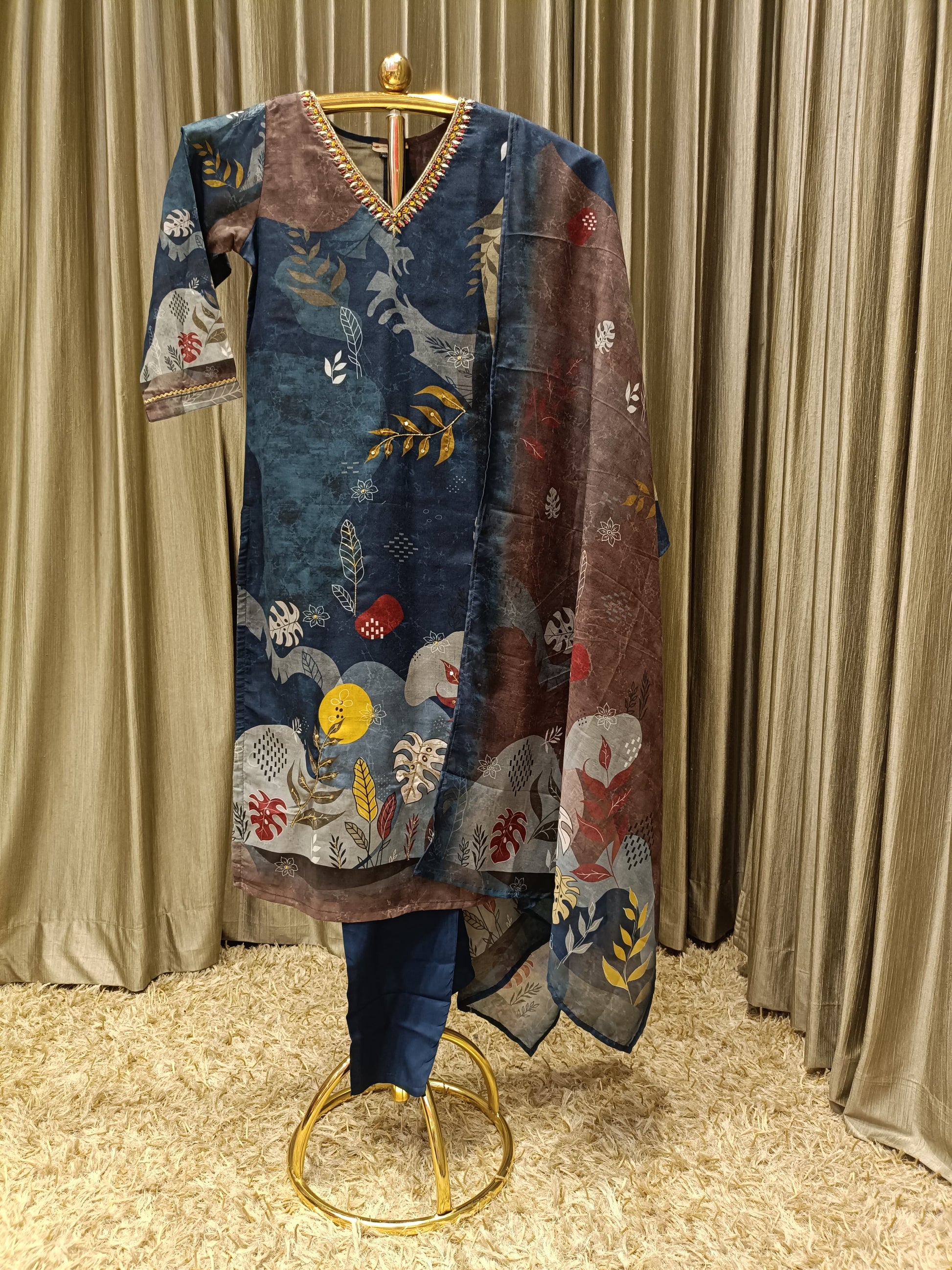 cotton regular wear kurta set