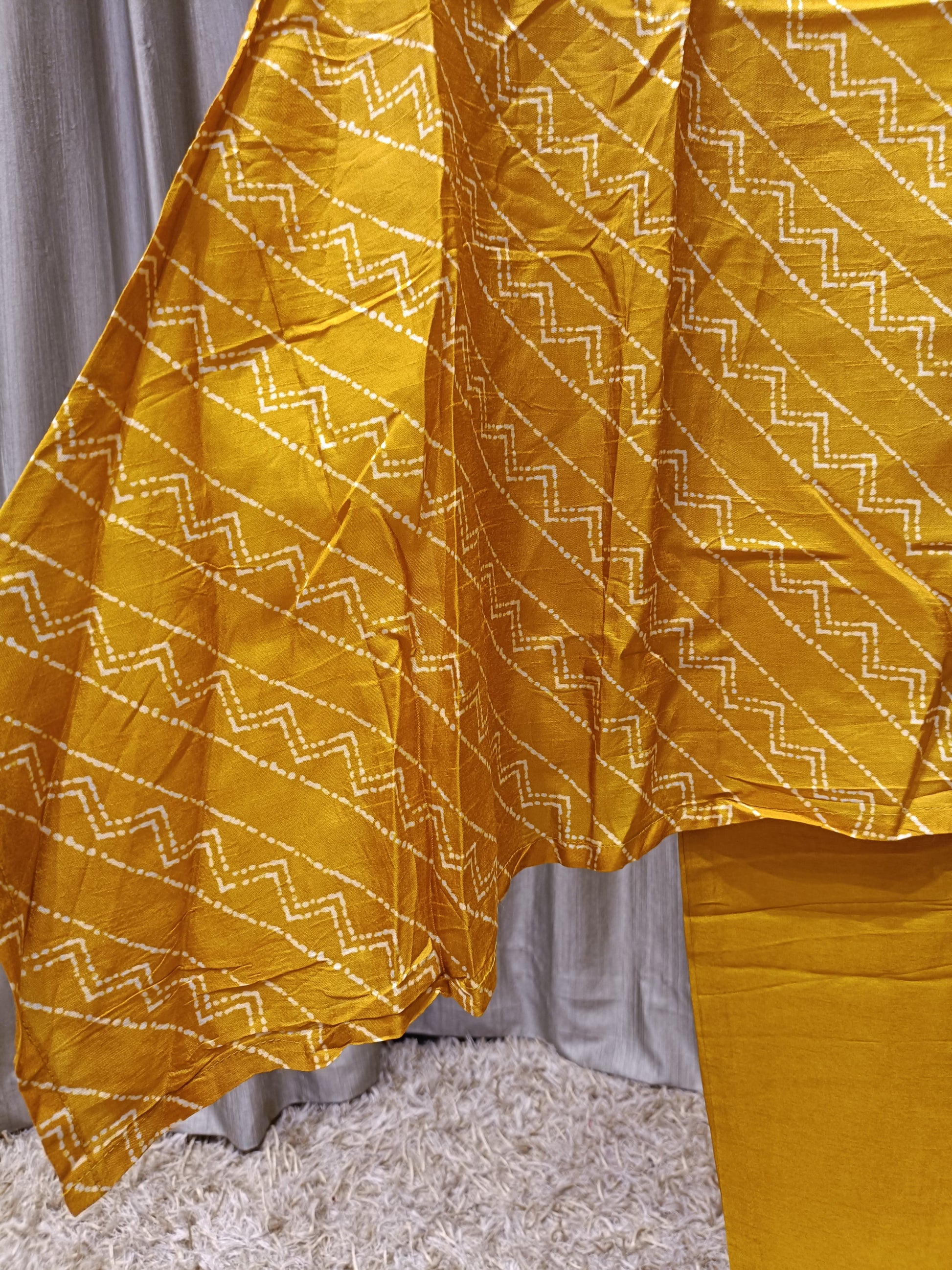 semi party wear kurta set
