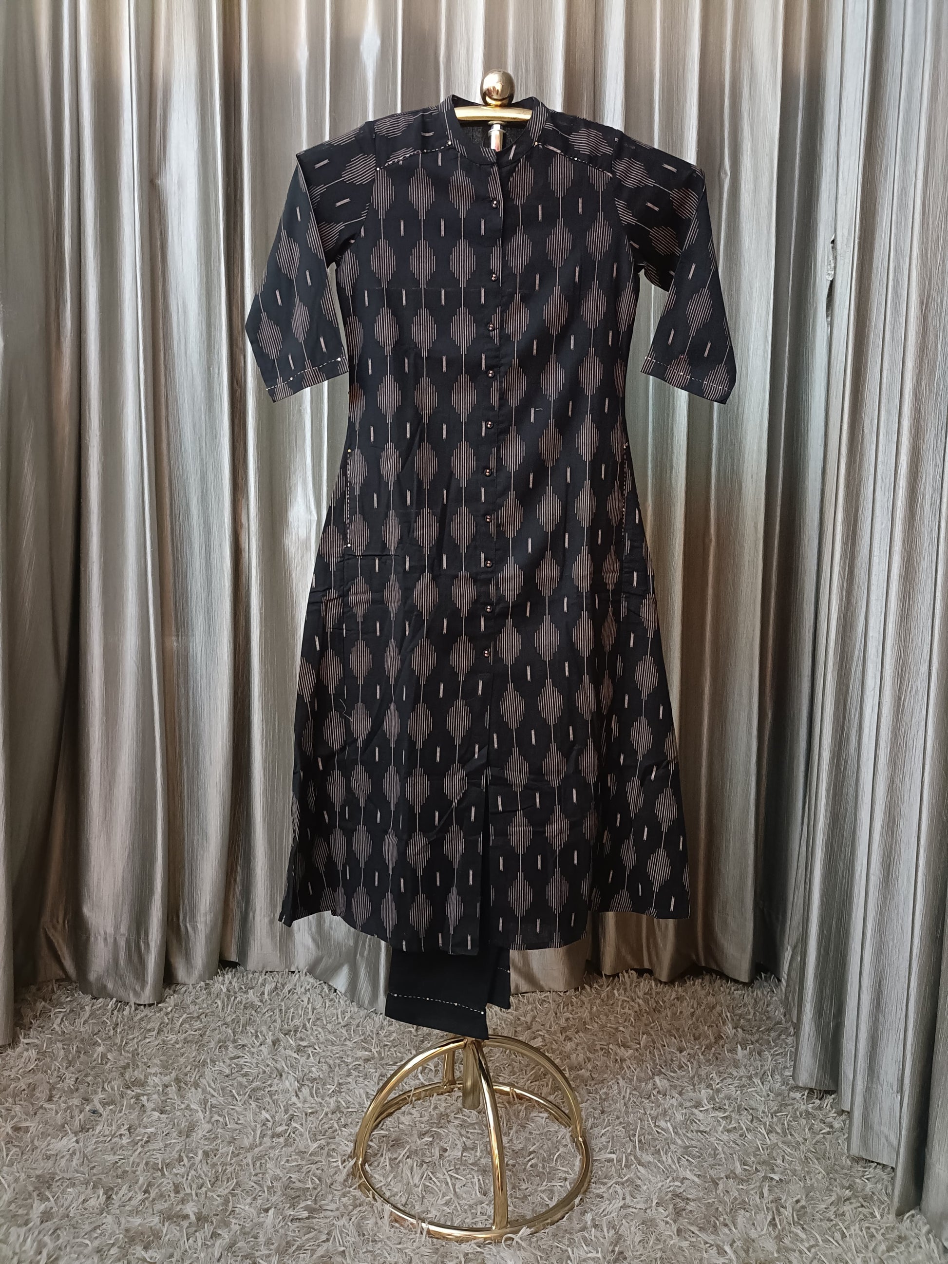 printrd cotttton regular fit kurta set