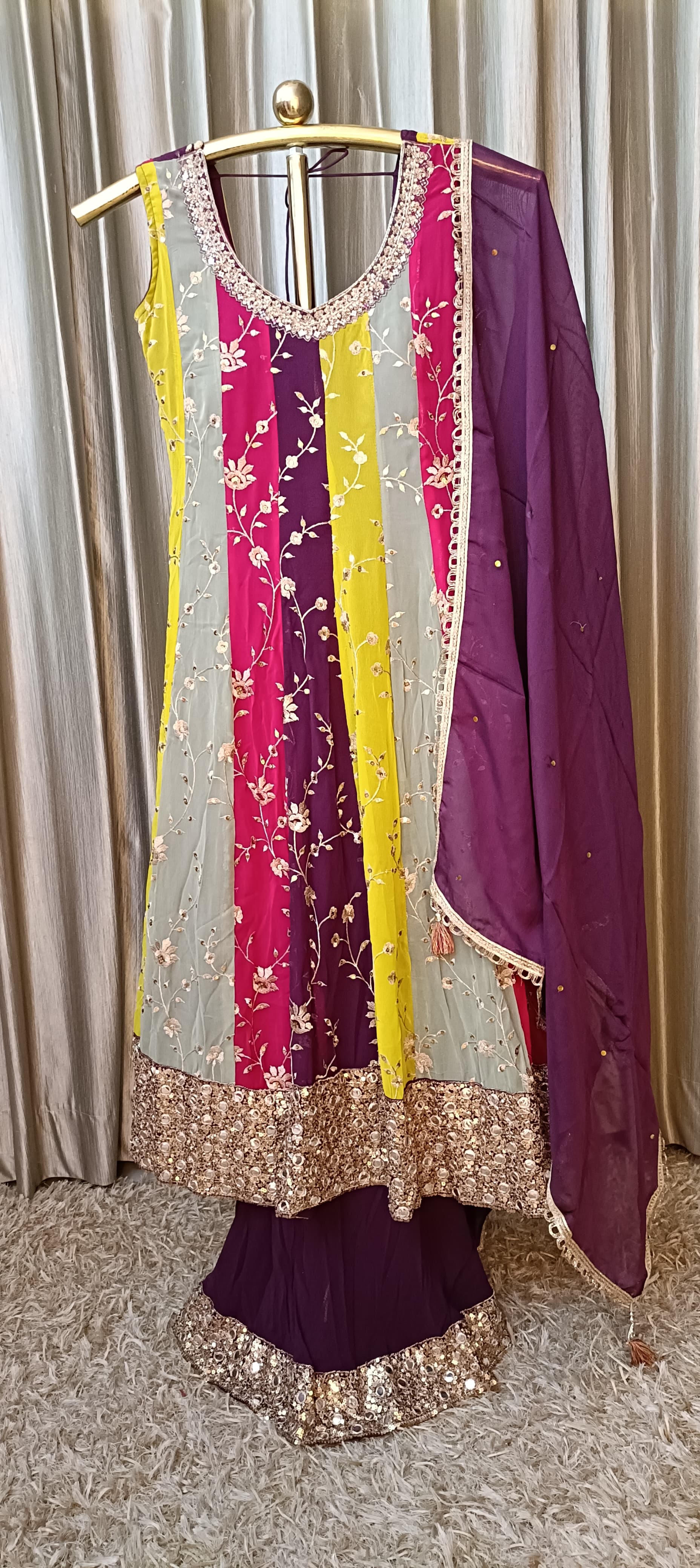 Anarkali party wear outfit