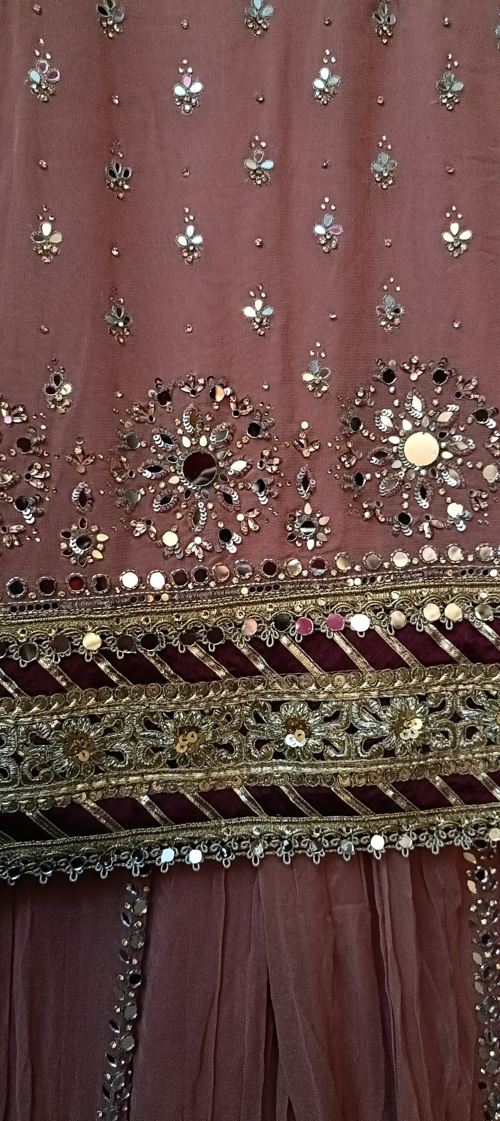 HANDWORK PALAZZO SUIT
