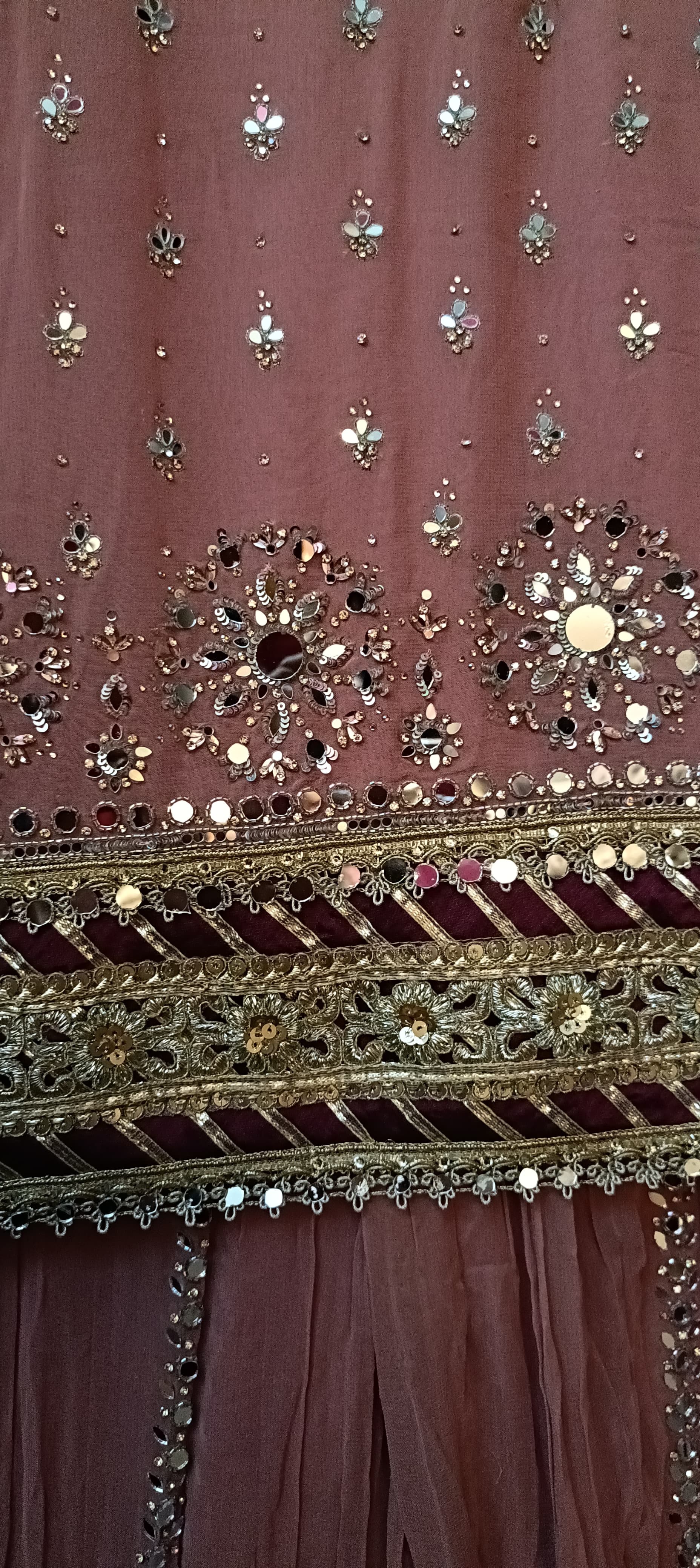 HANDWORK PALAZZO SUIT
