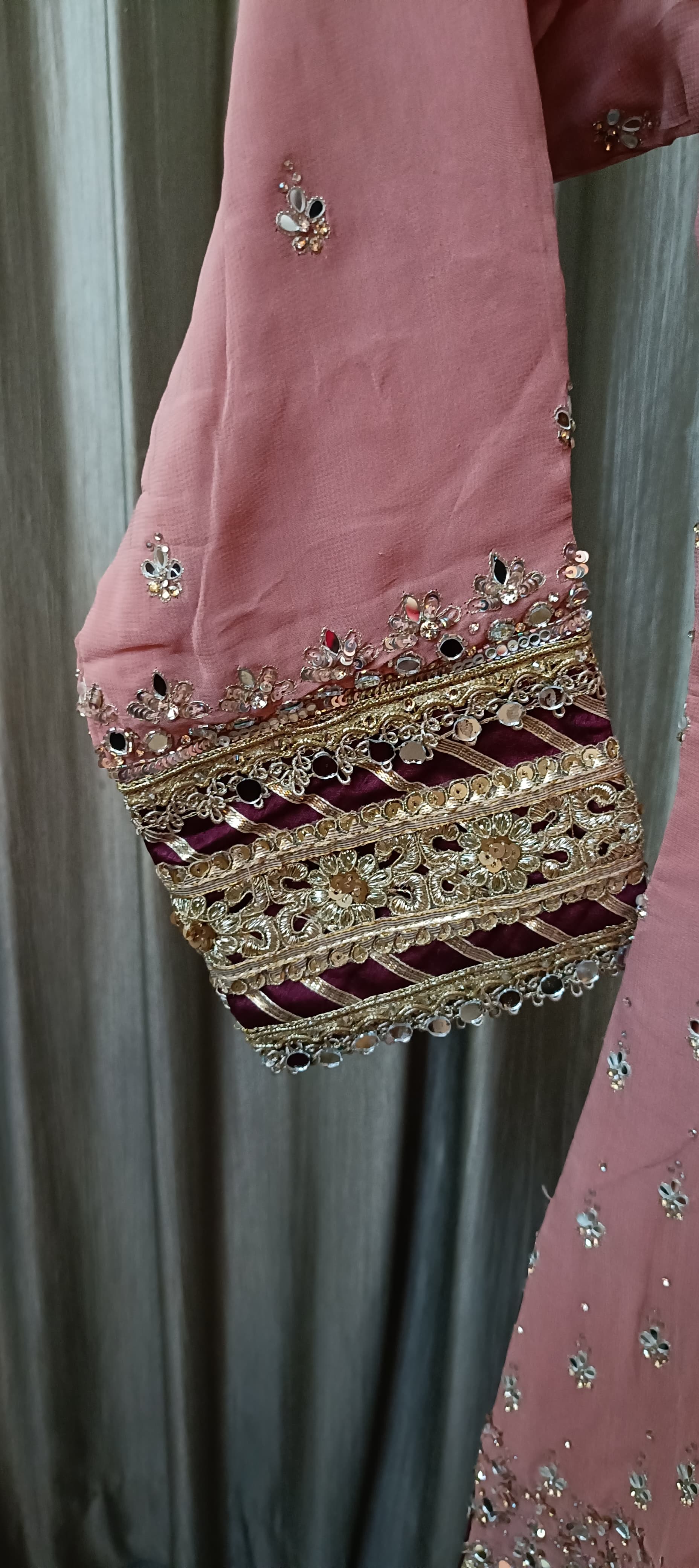 HANDWORK PALAZZO SUIT