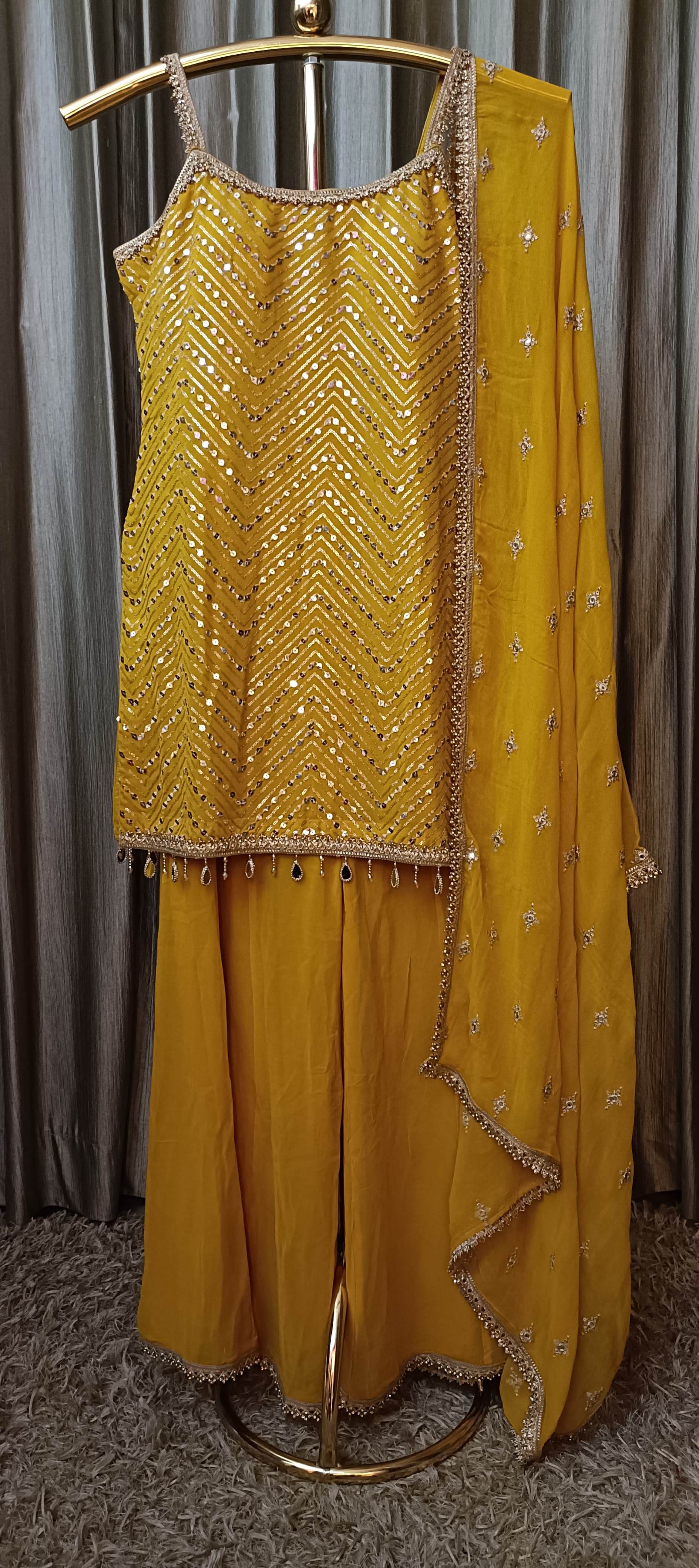 Haldi occasions outfit