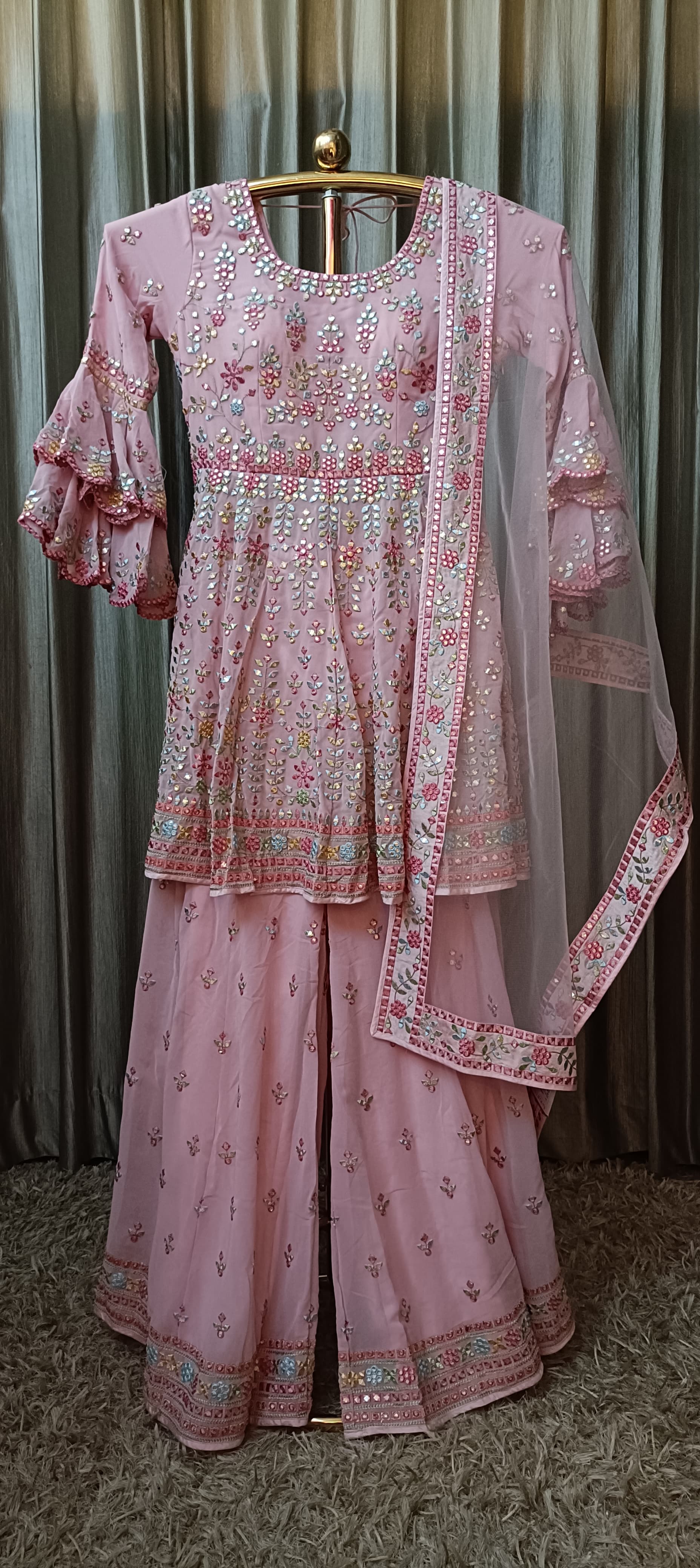 PARTY WEAR,SANGEET,PASTEL,PALAZZO,GHARARA,SUIT