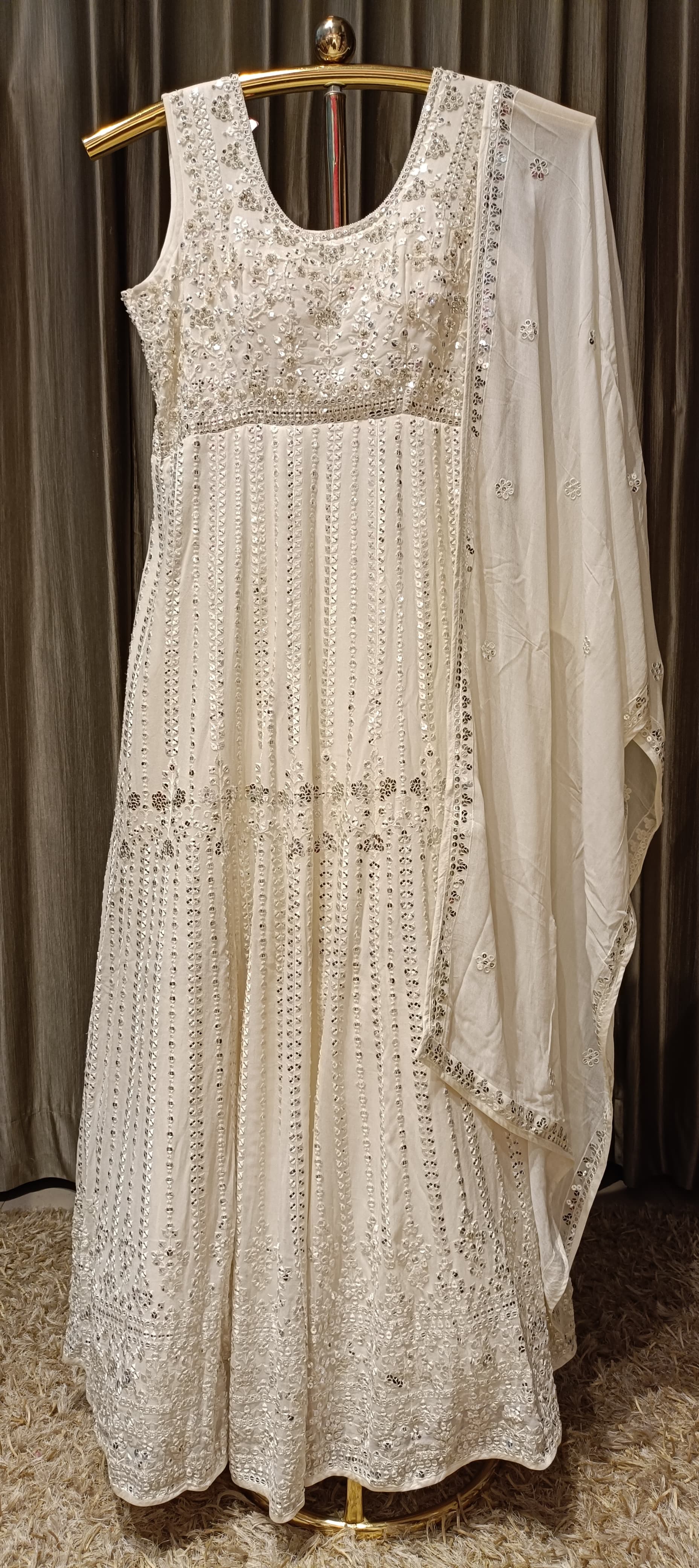 GEORGETTE ANARKALI DRESS