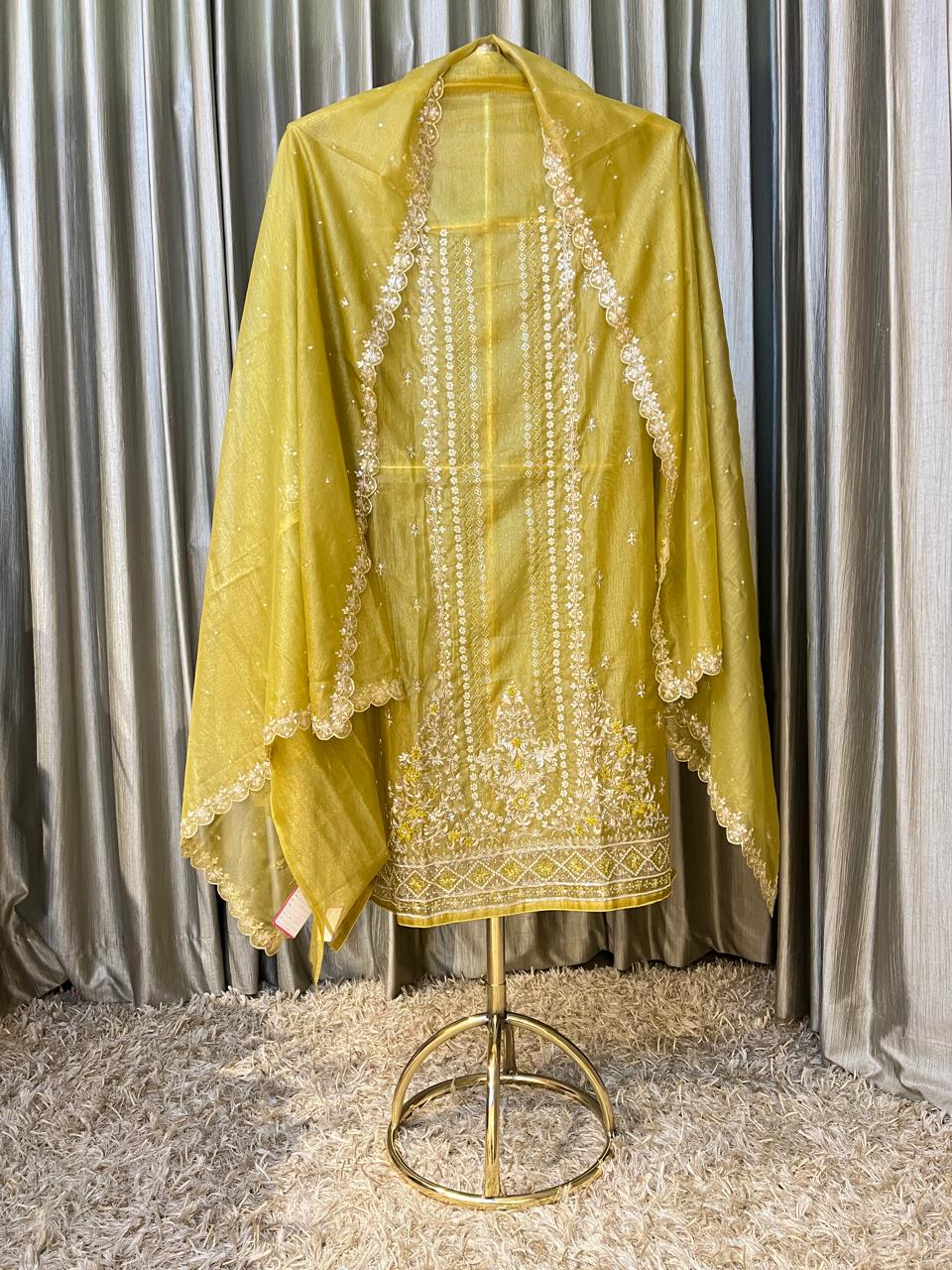 HALDI,MEHNDI.SANGEET & PARTY WEAR DRESS MATERIAL
