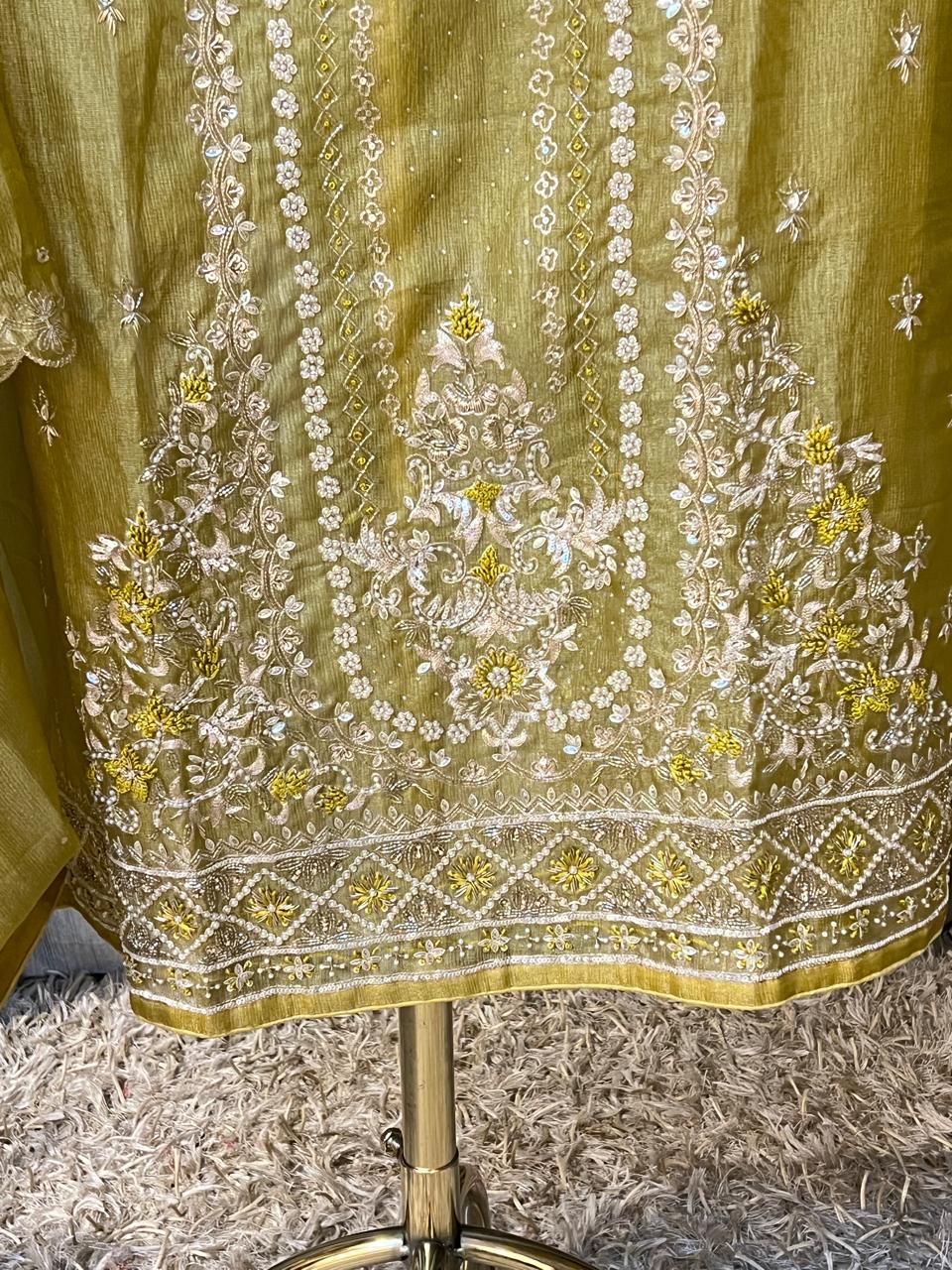 HALDI,MEHNDI.SANGEET & PARTY WEAR DRESS MATERIAL