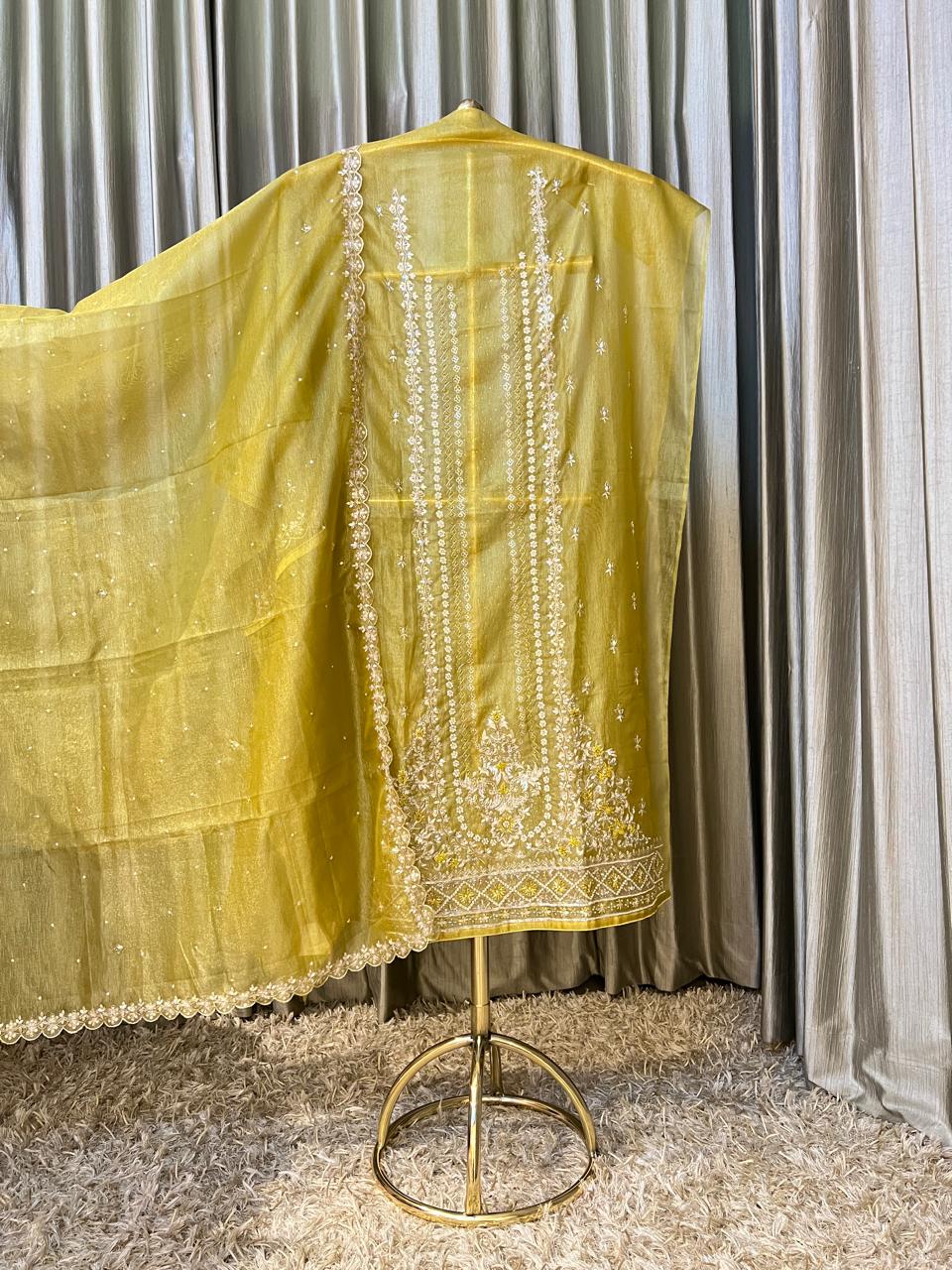 HALDI,MEHNDI.SANGEET & PARTY WEAR DRESS MATERIAL