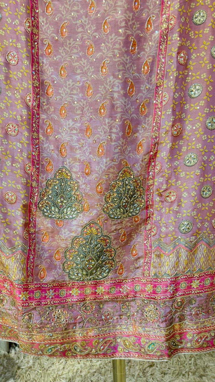 HALDI,MEHNDI,SANGEET,TRADITIONAL WEAR DRESS MATERIAL